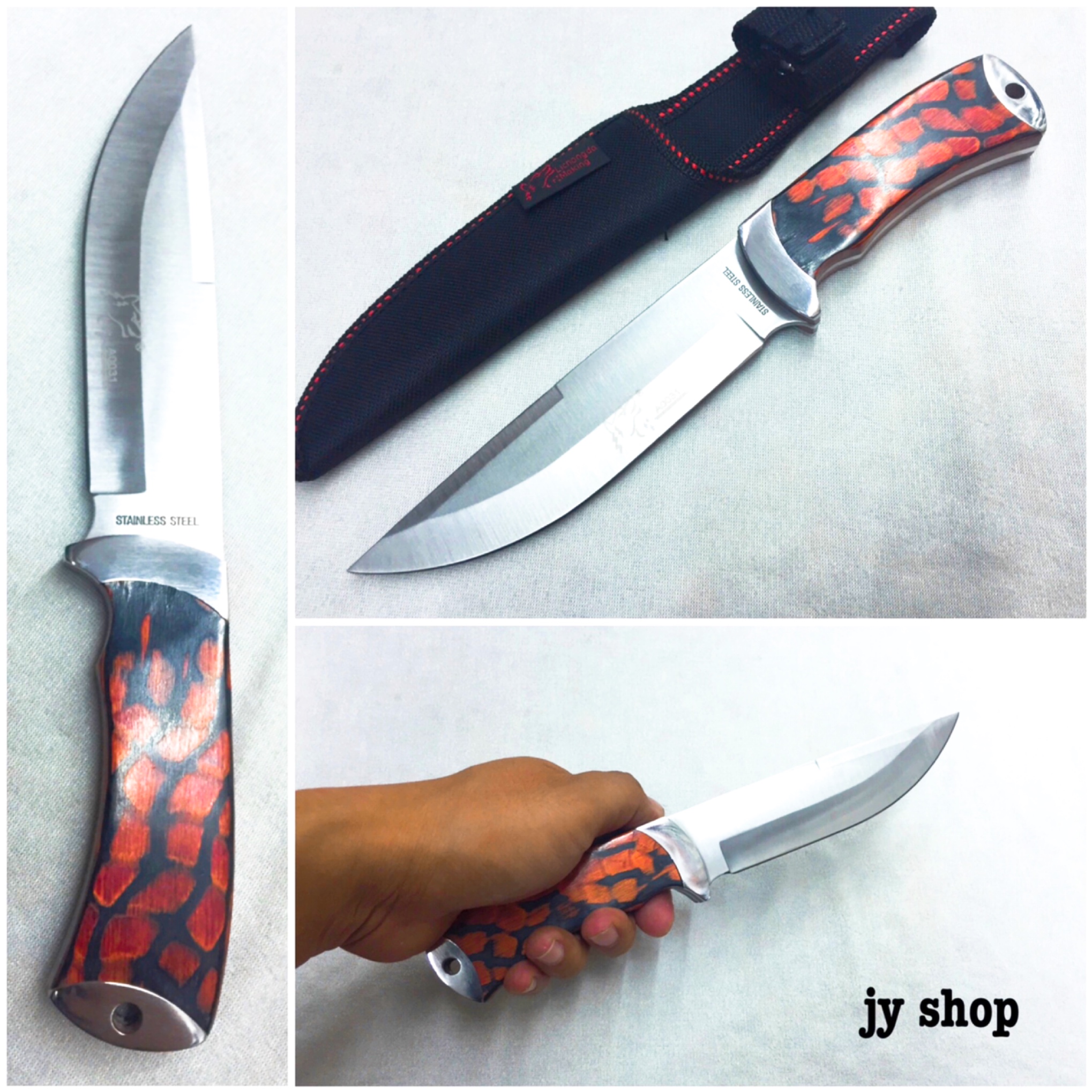 มีดเดินป่า มีดใบตาย A0031
