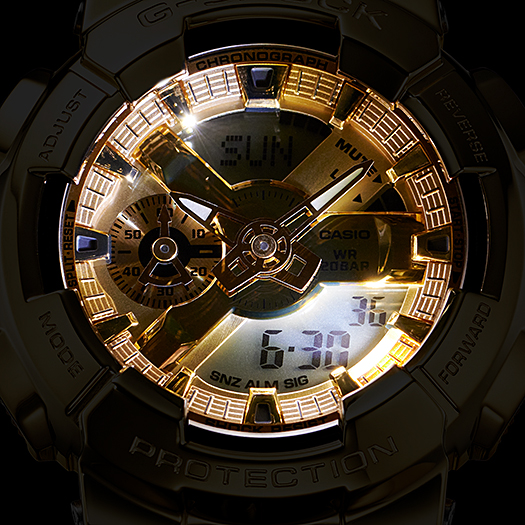 G-Shock GM-110SG-9A Gold Ingot Skeleton Series ของใหม่แท้100%