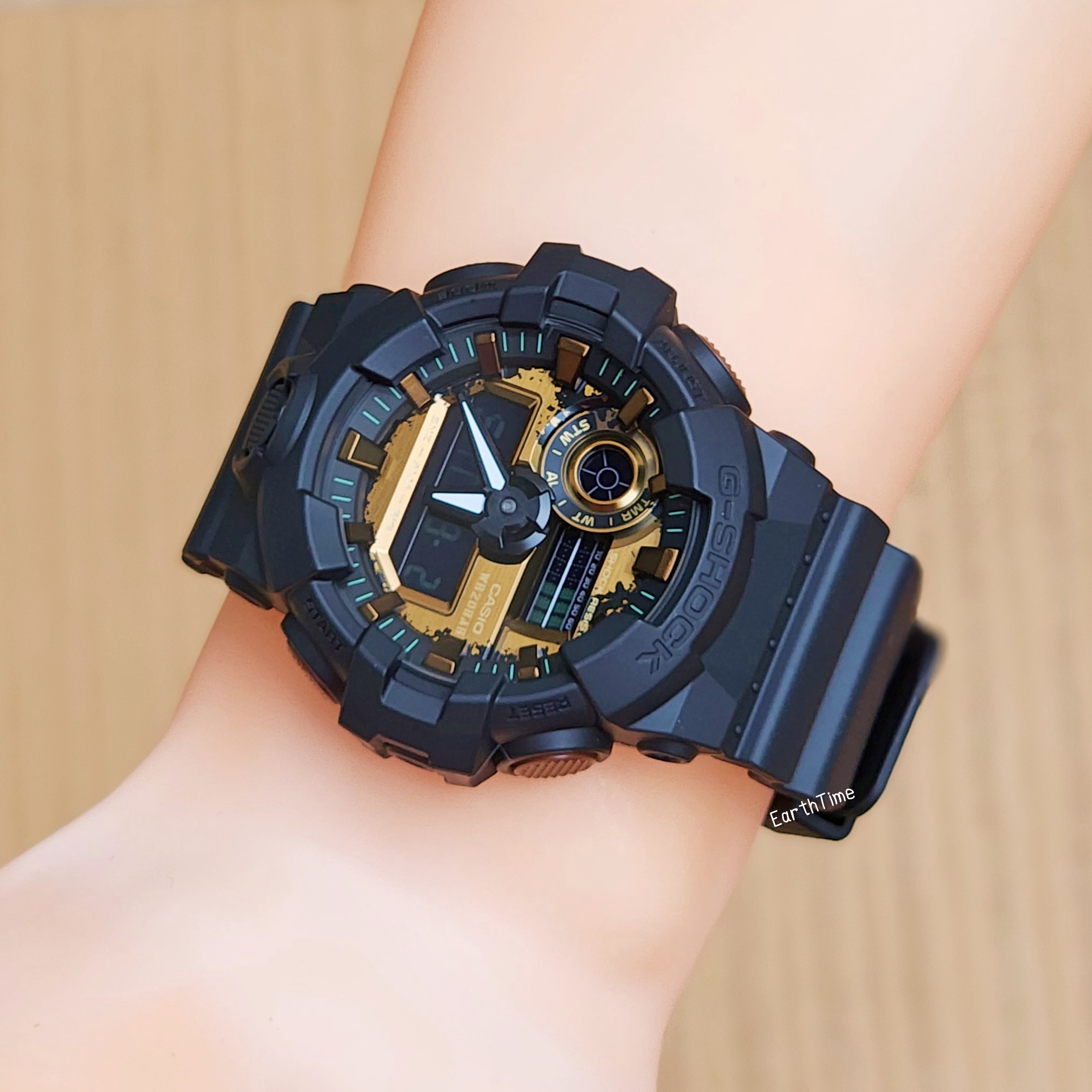 GA-700RC-1A l Teal and Brown Rust Series l G-SHOCK