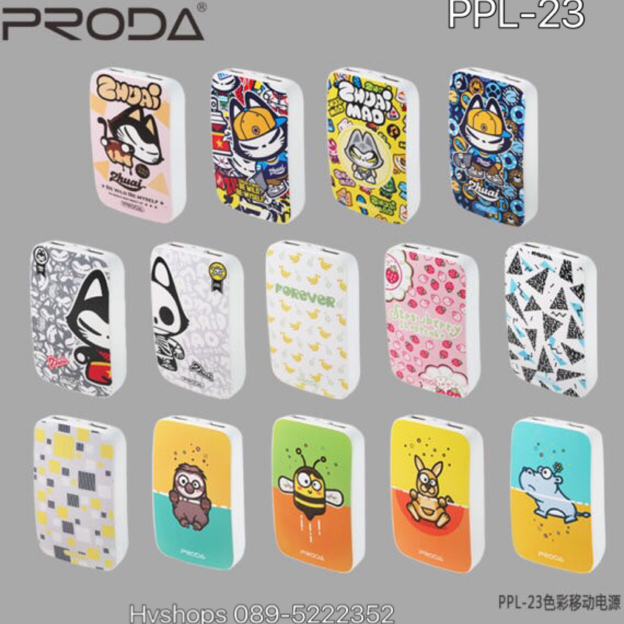 แบตเตอรี่สำรอง Power bank Remax Proda PPL-23