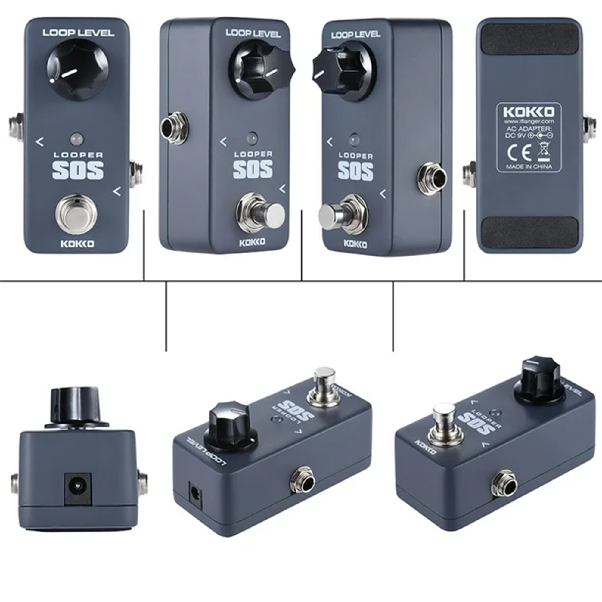 เอฟเฟค Kokko Looper SOS ลูปเปอร์ ไว้สำหรับซ้อม แต่งเพลง เอฟเฟคกีต้าร์ เอฟเฟคก้อน + ประกันศูนย์