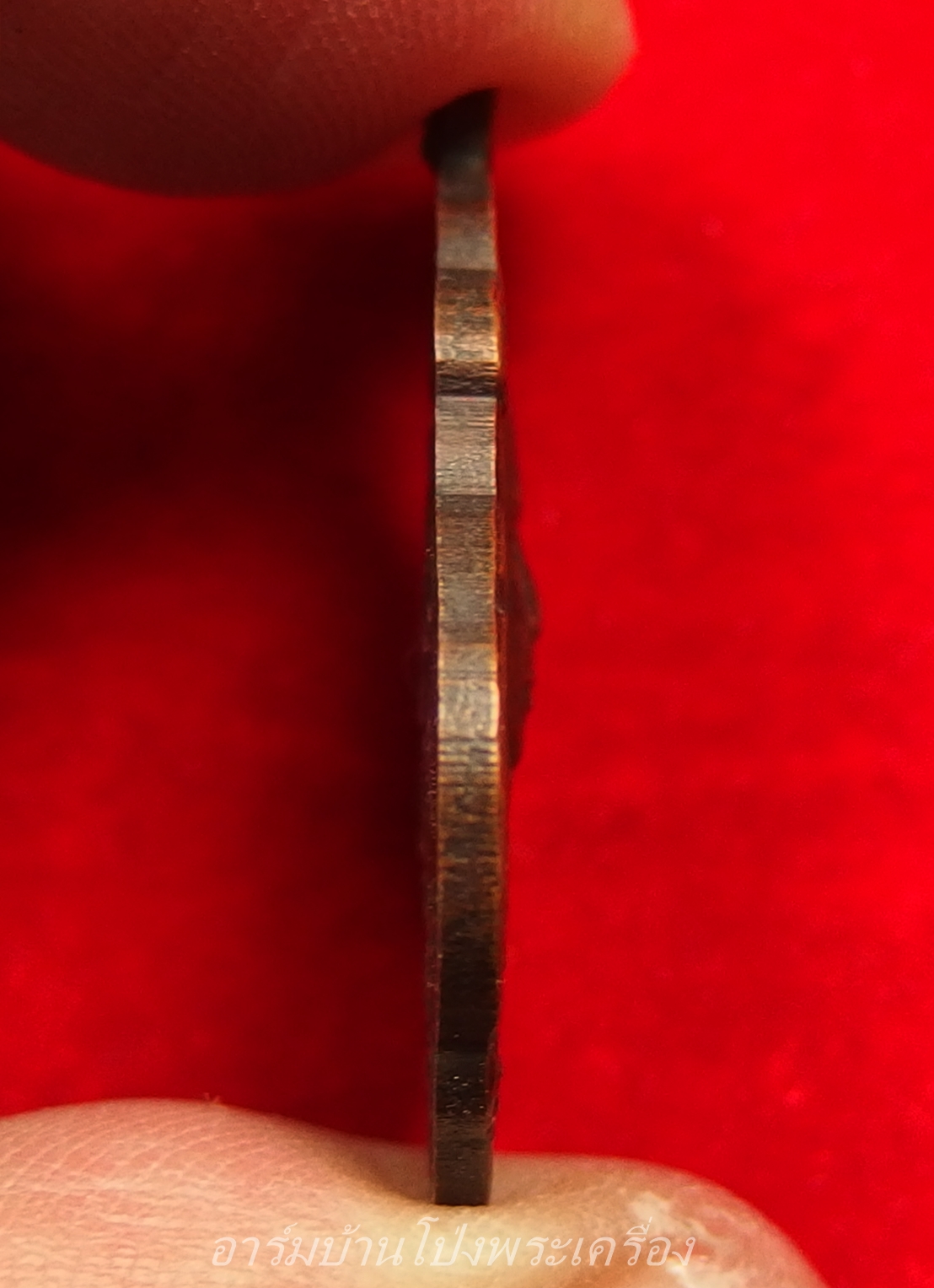 หลวงพ่อพวง วัดหนองหูช้าง รุ่นแรก ปี๑๙ เนื้อทองแดงรมดำ(องค์ที่1)