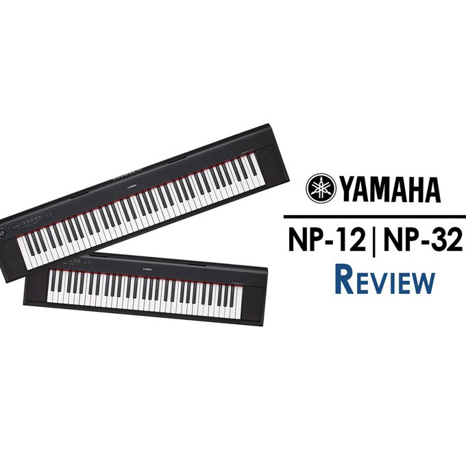 คีย์บอร์ดและเปียโน Yamaha Piaggero NP-32 มีช่องเสียบหูฟัง จำนวน 76 คีย์