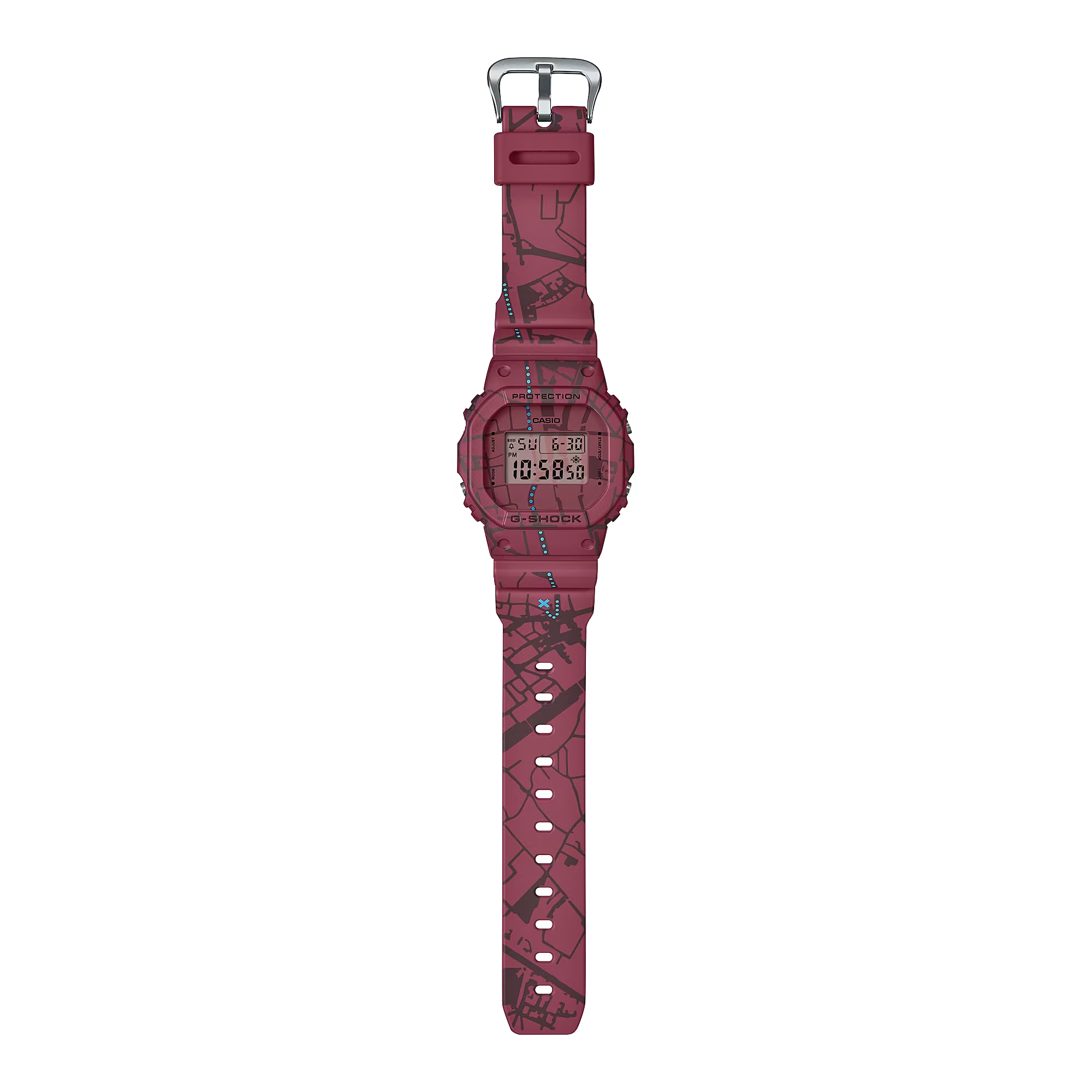 DW-5600SBY-4 l G-Shock Treasure Hunt Series with map of Shibuya l G-SHOCK