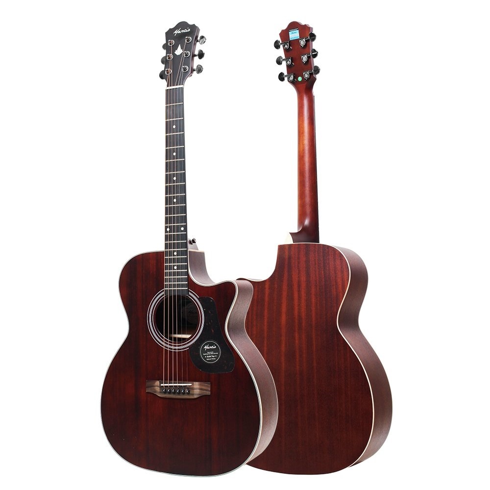 กีต้าร์โปร่ง Mantic รุ่น AM-10SC หน้าไม้แท้ 40 นิ้ว กีตาร์โปร่ง ทัชชิ่งดี ฟรี ปิ๊ก4อัน ใบคอร์ด ประแจ