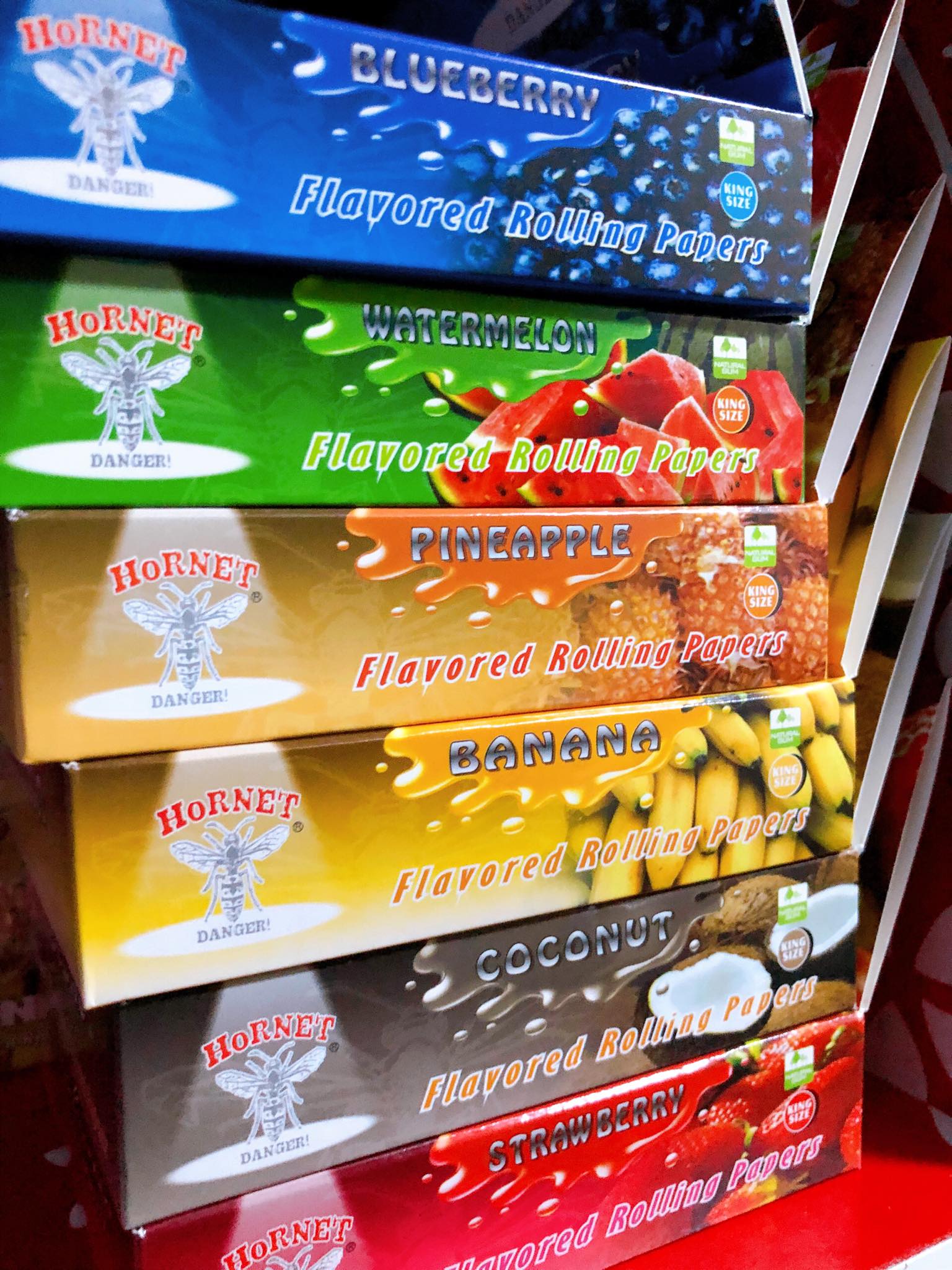 Flavored Rolling Papers รสผลไม้ Coconut (King Size)