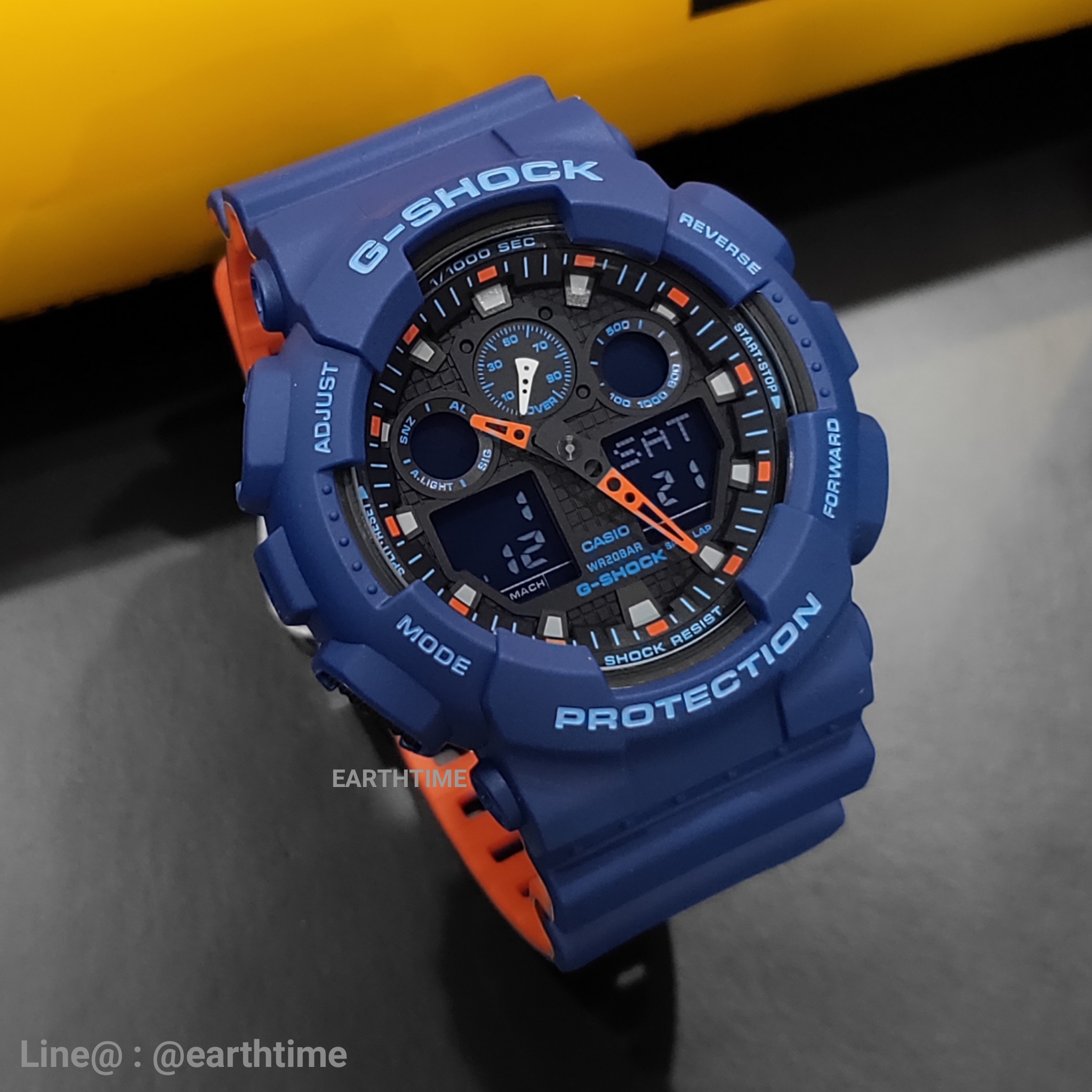 G-Shock ของใหม่แท้100% รับประกัน 1 ปี GA-100L-2ADR