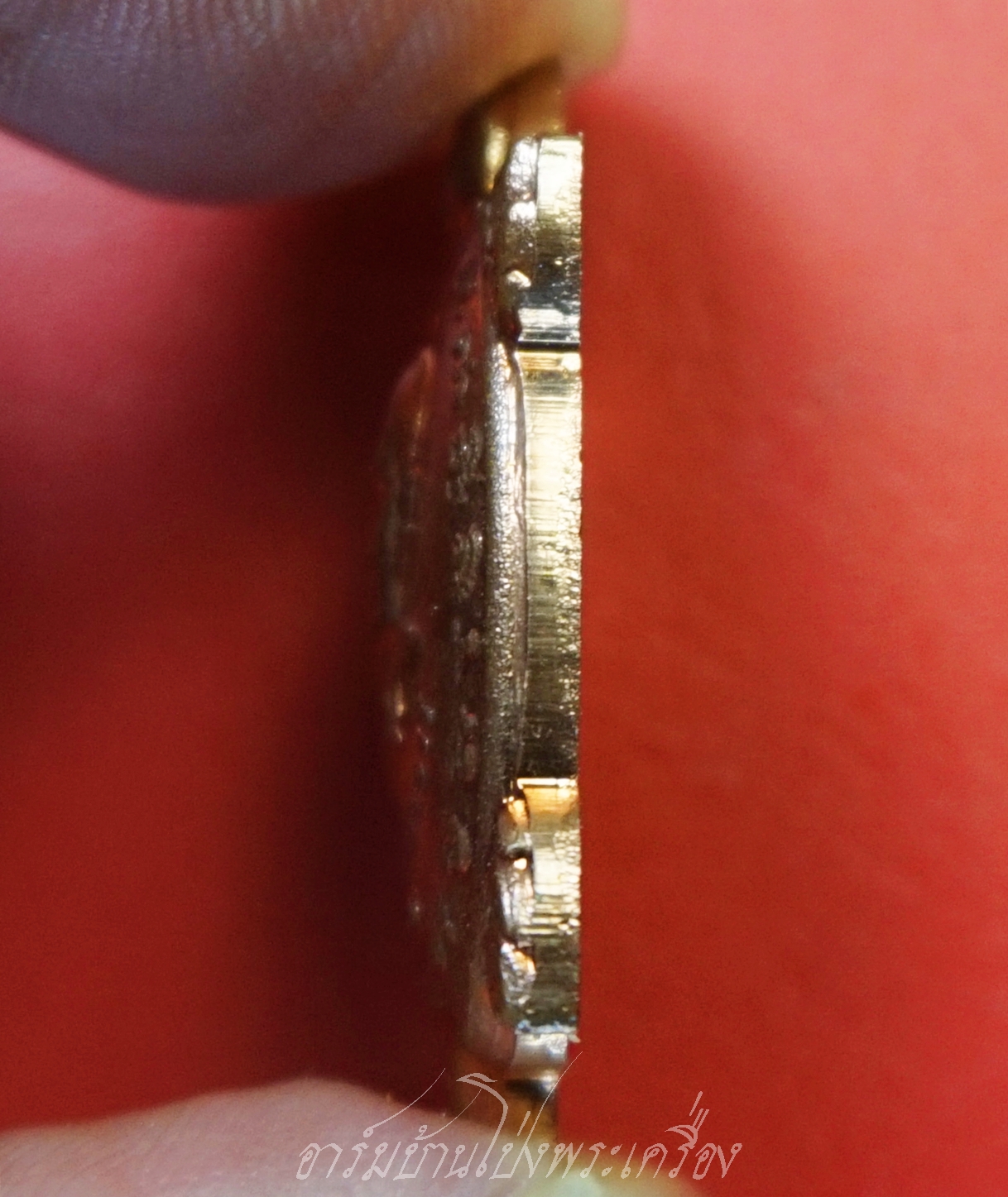 หลวงปู่สาย วัดหนองรี พญาเต่าเรือน พิมพ์กลาง ปี๒๕๖๐ เนื้อทองแดงผิวไฟ ตอกโค๊ต(องค์ที่1)