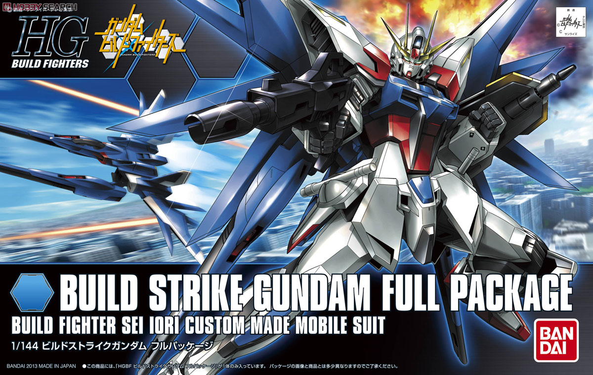 (Bandai) HGBF1/144 Build Strike Gundam Full Package