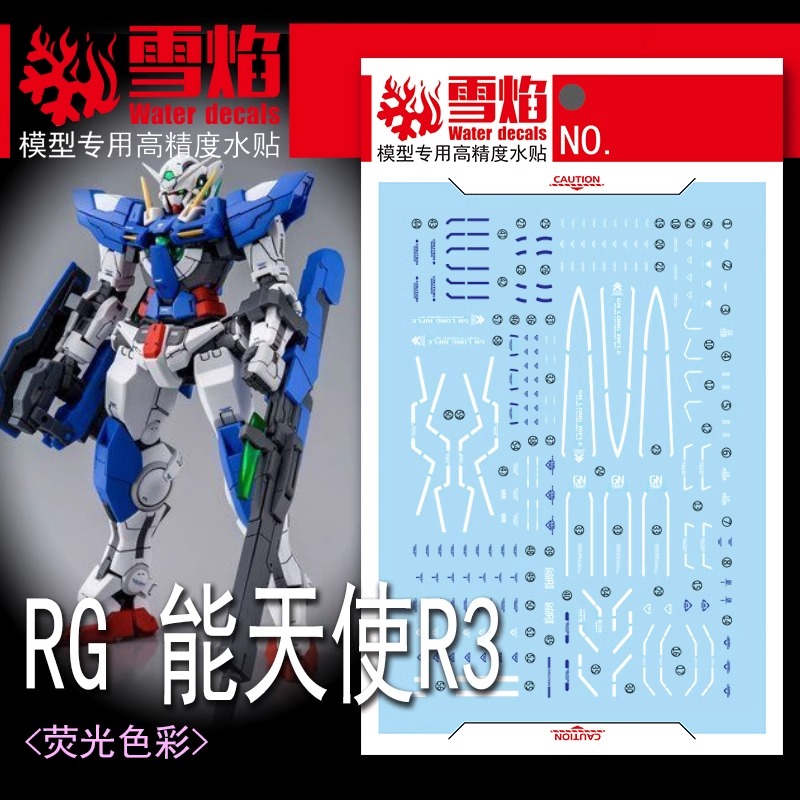 Water Decal 262 RG 1/144 Gundam Exia R-III ยี่ห่อ XY-model