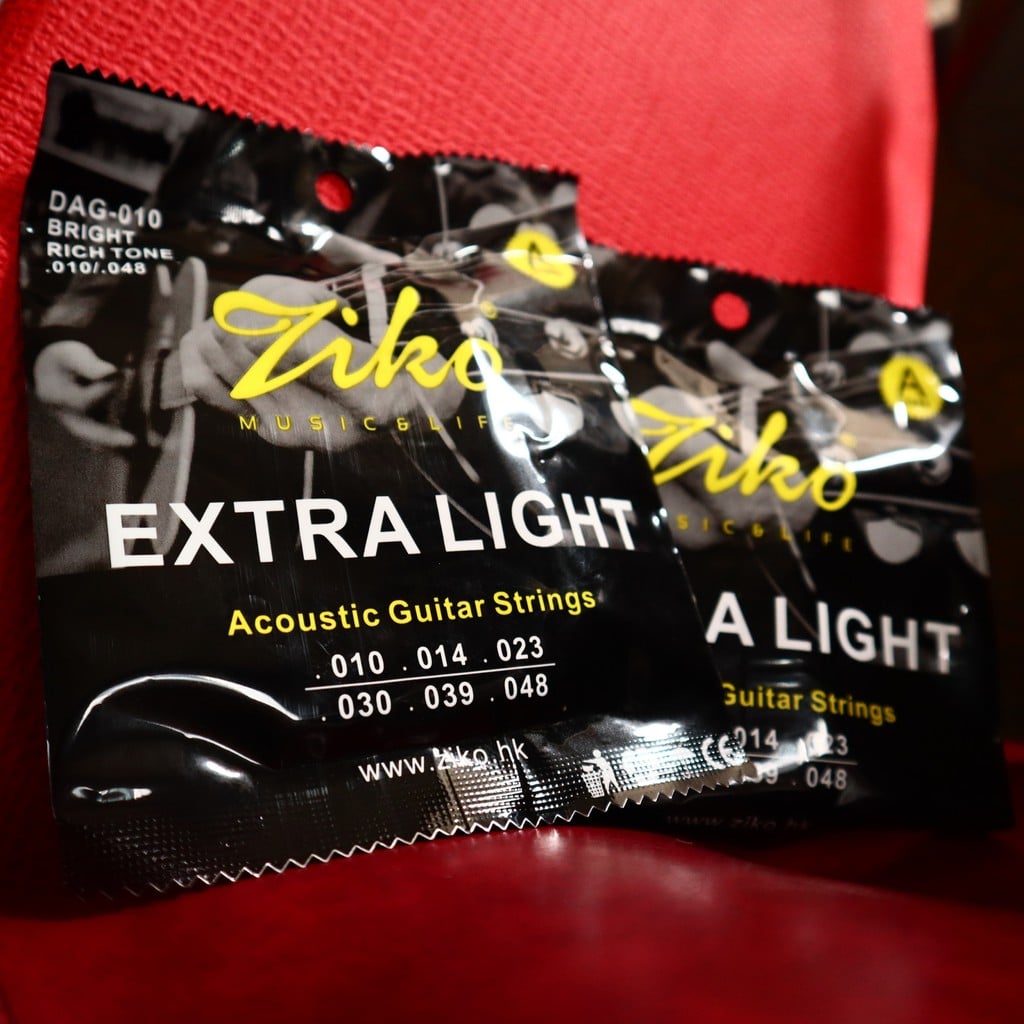 สายกีตาร์โปร่ง Ziko รุ่น DAG-010 เบอร์ 10