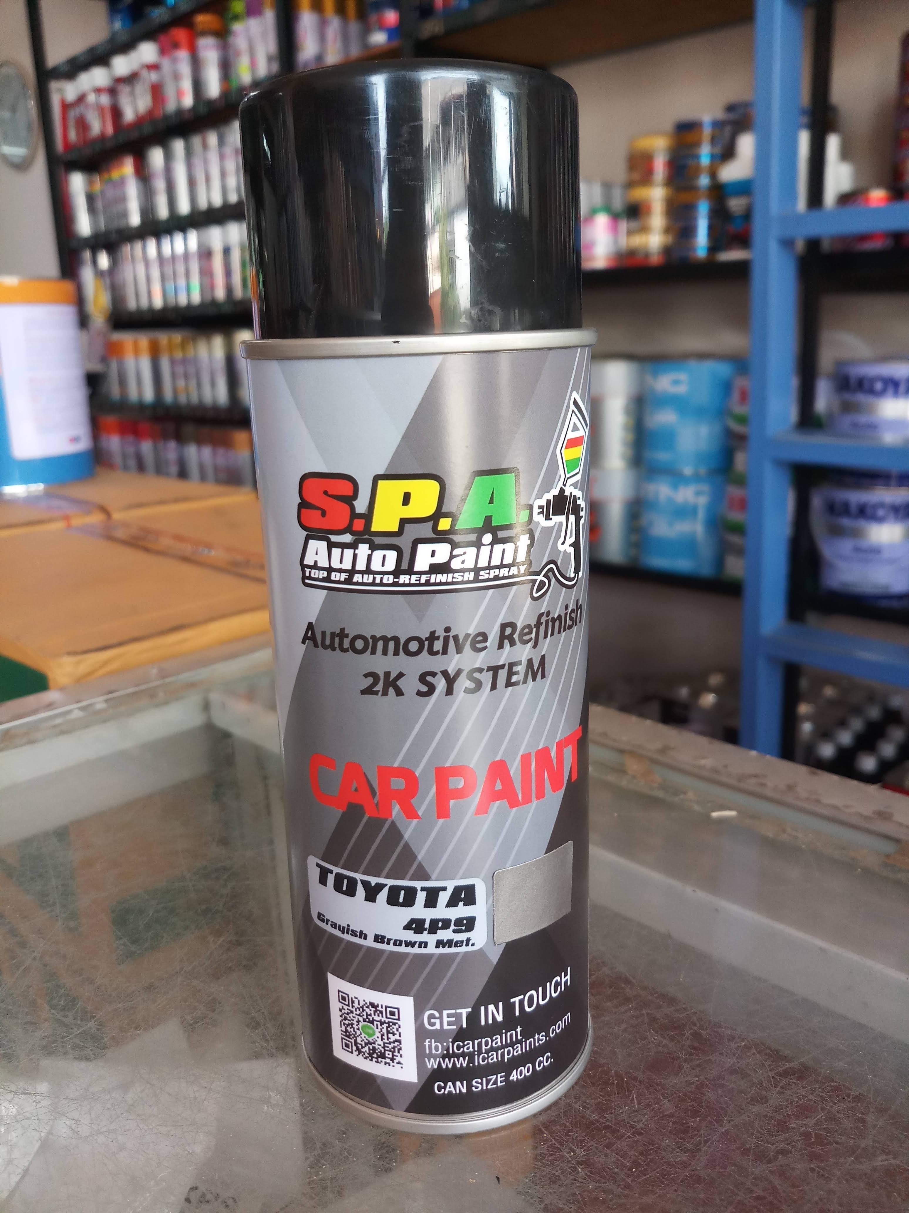 สีสเปรย์พ่นรถยนต์ Toyota 4P9
