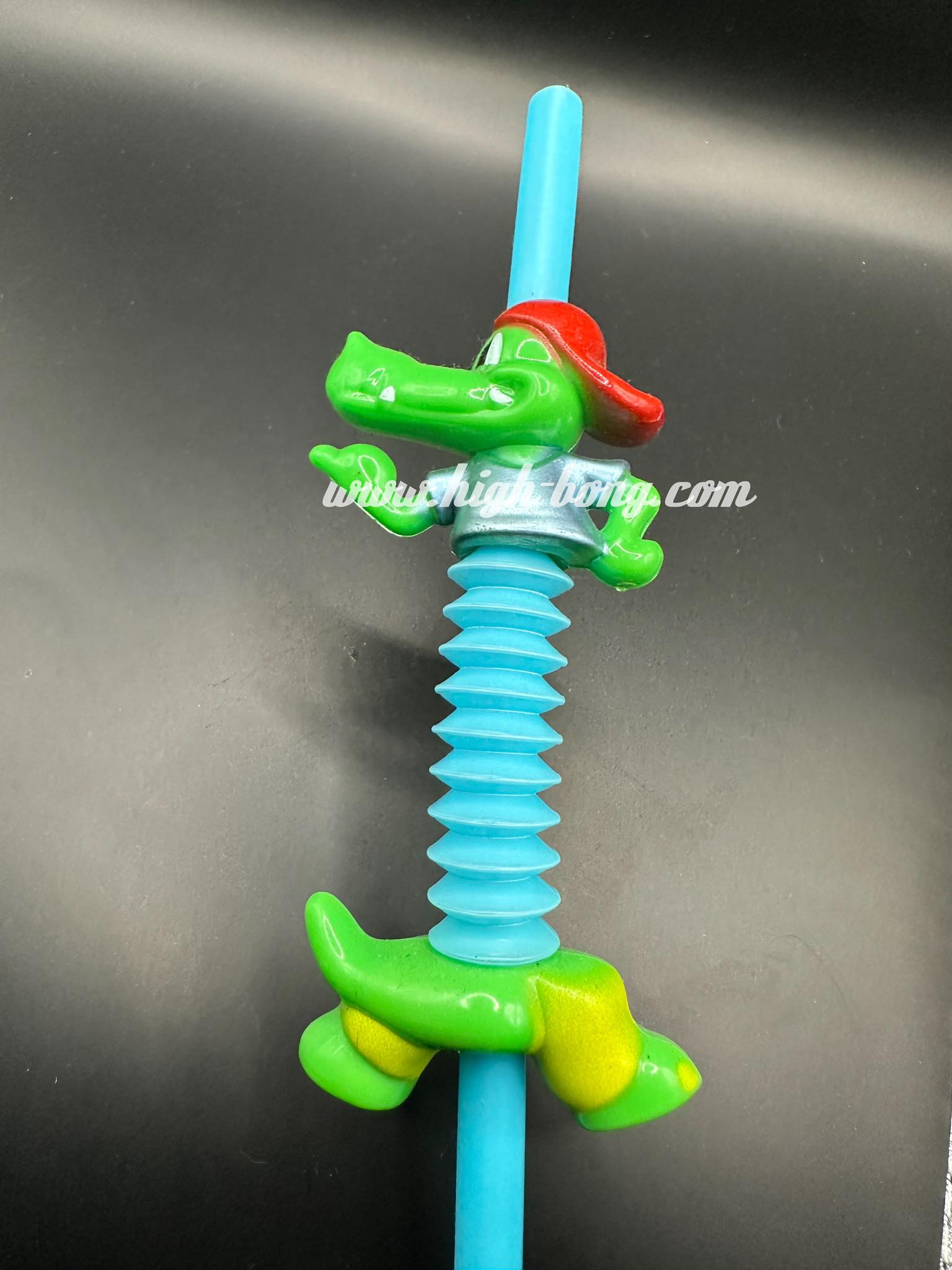 หลอดยืดหยุ่นหักงอได้ลายการ์ตูน(22 cm.)