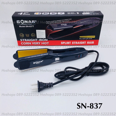 เครื่องหนีบผมตรง Sonar รุ่น 837