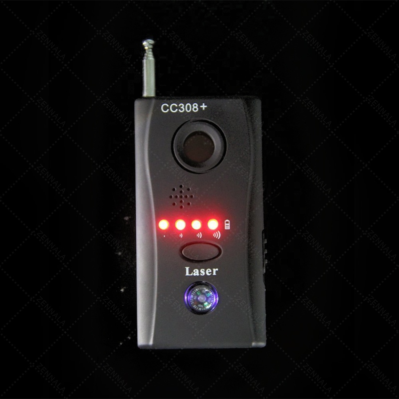 เครื่องตรวจจับกล้องแอบถ่าย + เครื่องดักฟัง รุ่น CC308