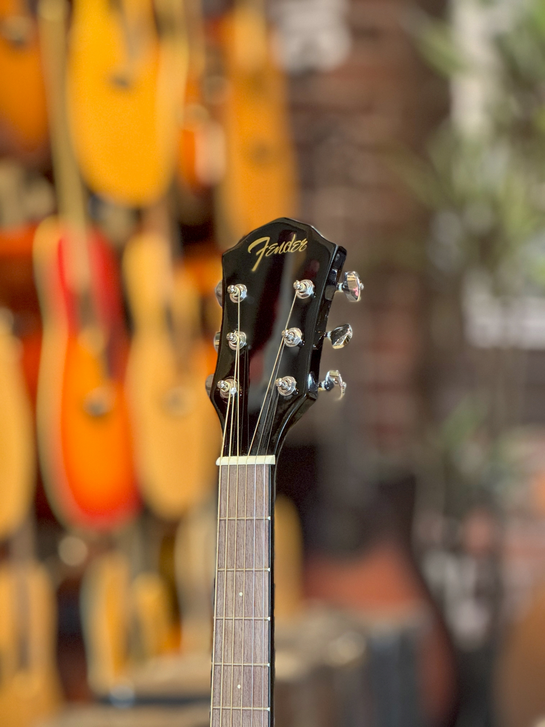 กีต้าร์โปร่ง Fender FA-125CE สี SB กีต้าร์โปร่ง ภาคไฟฟ้า Fender