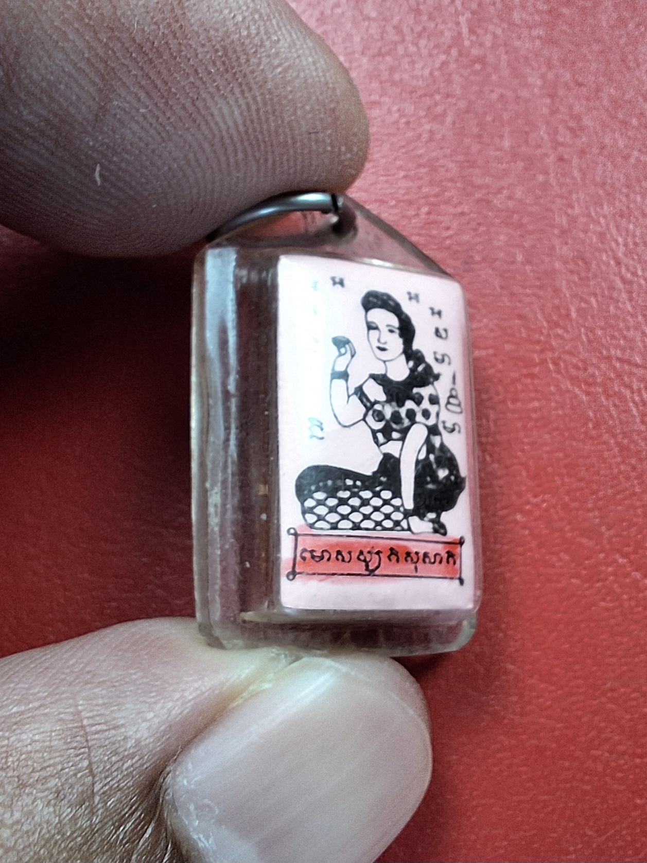 นางกวัก หลวงพ่อสุด วัดกาหลง จ.สมุทรสาคร หลัง ตะกรุด3ดอก(องค์ที่2)