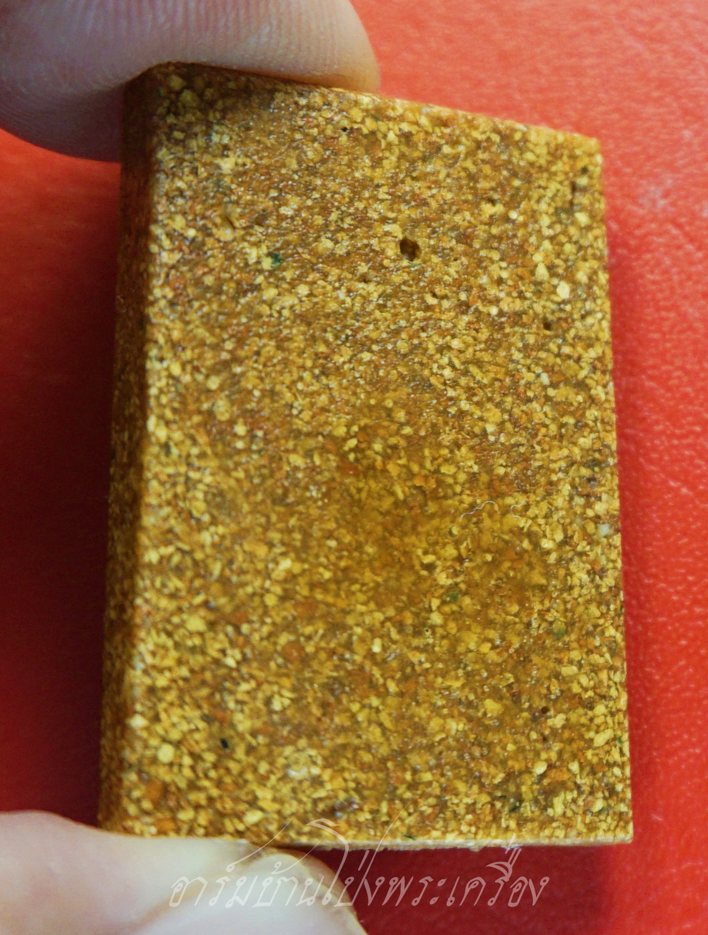 หลวงพ่อโสธร วัดโสธรวรารามวรวิหาร จ.ฉะเชิงเทรา สมเด็จ เนื้อกระเบื้องหลังคาโบสถ์(องค์ที่4)