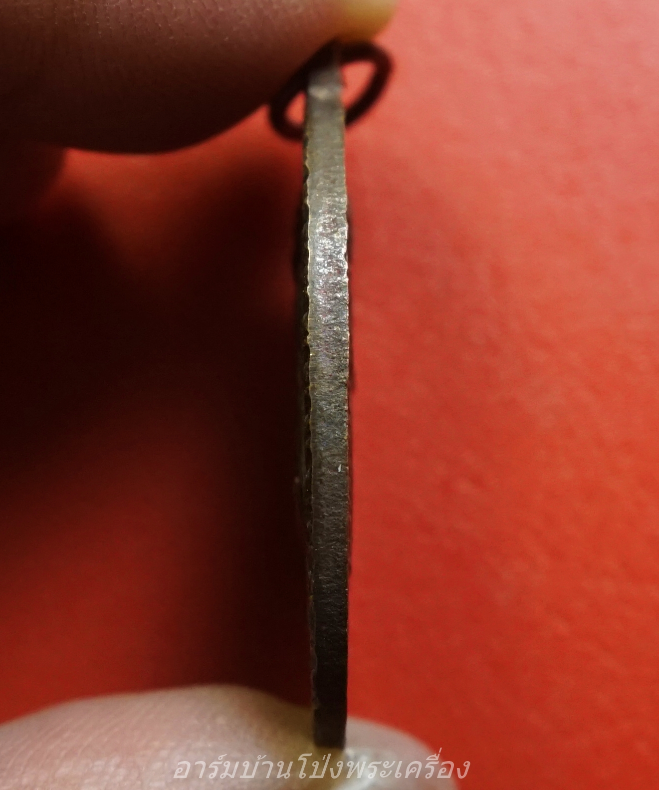 หลวงพ่อถมยา พรหมโชโตภิกขุ วัดถ้ำเขางู ด้านหลังสิงห์ขร รุ่นผูกพัทธสีมา(องค์ที่2)