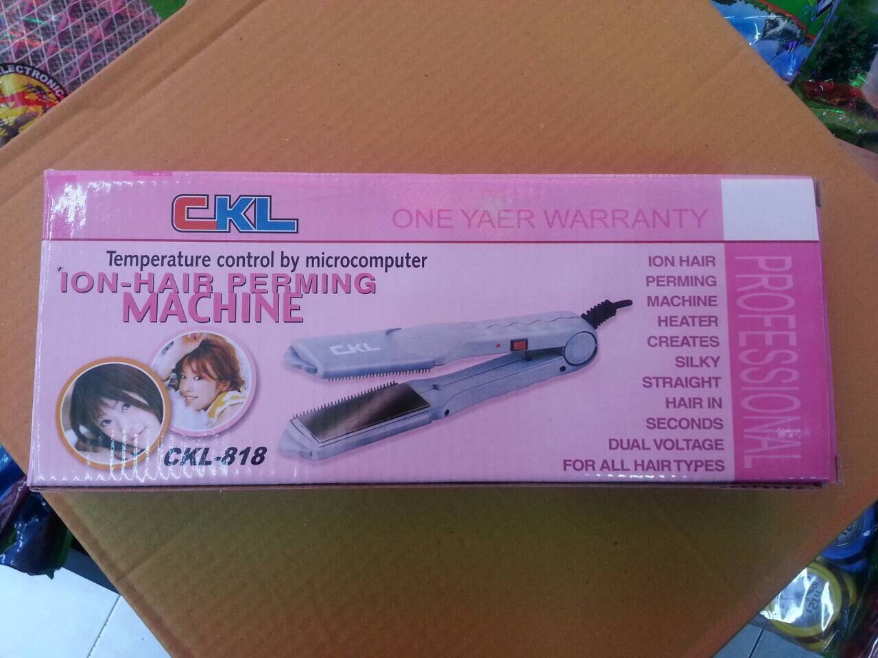 เครื่องรีดผม CKL - 818