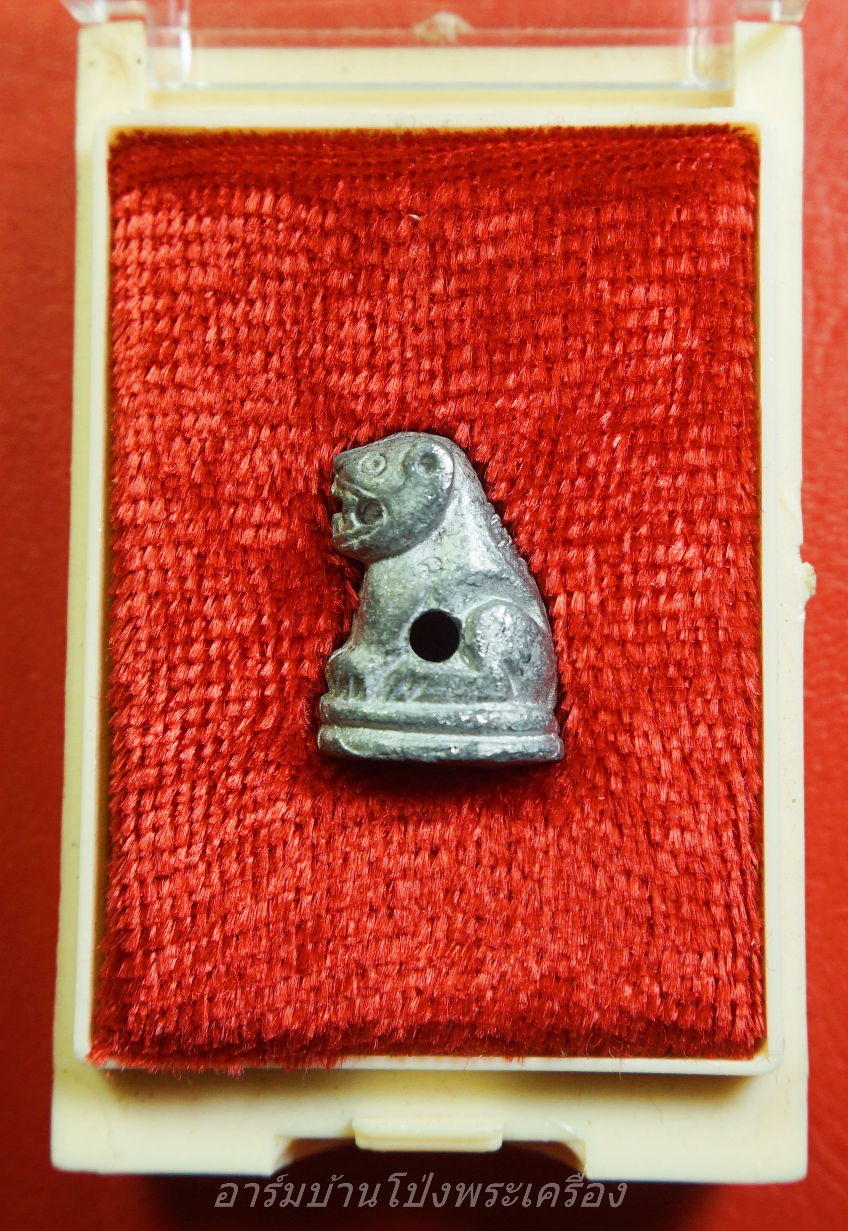 หลวงพ่อหวล วัดชาวเหนือ เสือพุทธาคม รุ่นสร้างบารมี เนื้อตะกั่ว(องค์ที่1)