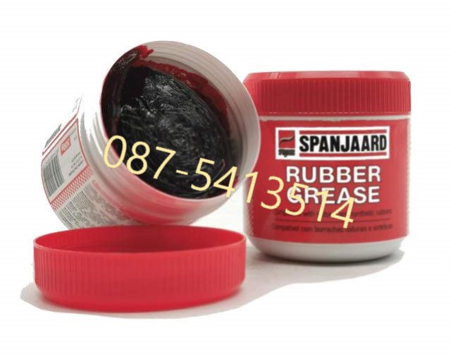 Spanjaard Rubber Grease 500g จาระบียาง สีแดงผลิตจากน้ำมันพืช จาระบีคุณภาพสูงสำหรับการหล่อลื่นชิ้นส่วนยาง ช่วยยืดอายุการใช้งานและป้องกันการสึกหรอของชิ้นส่วนยาง
