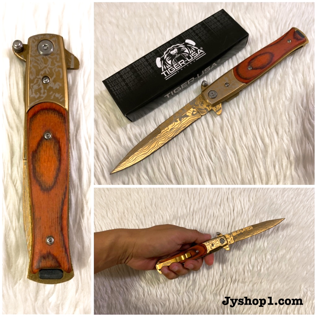 มีดพับ Stiletto Tiger