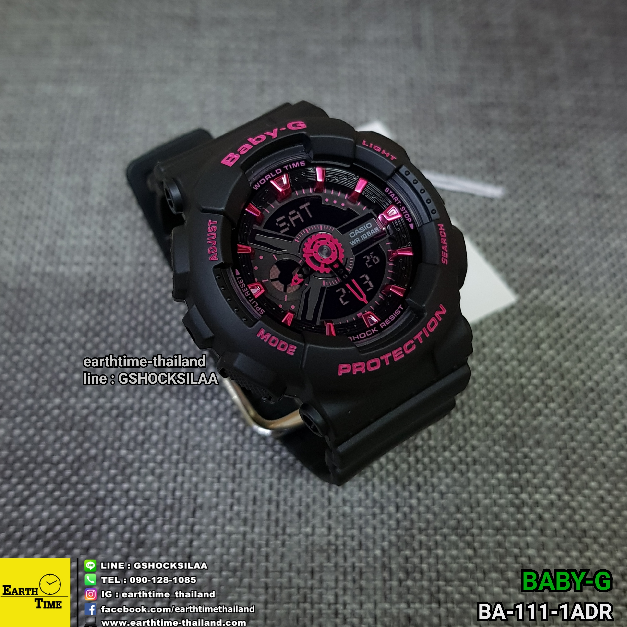 Baby-G ของใหม่แท้100% รับประกัน 1 ปี BA-111-1ADR
