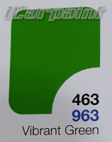 สีNKY เขียว Vibrant Green