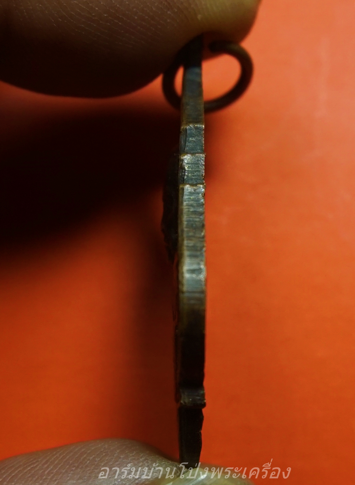 หลวงพ่อรุ่ง วัดท่ากระบือ รุ่น รวย รุ่ง เรือง เนื้อทองแดง(องค์ที่1)