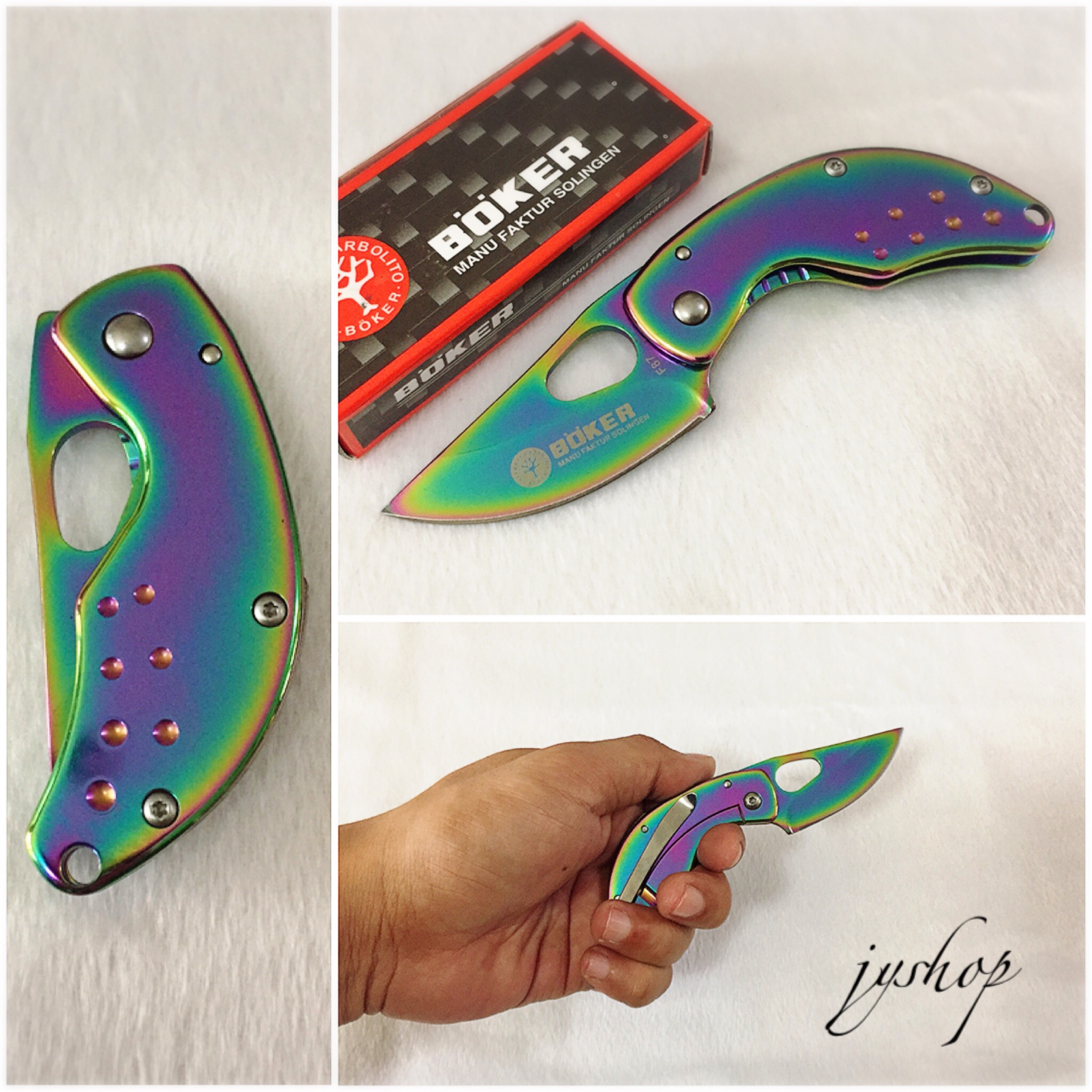 มีดพับ มีดพก ขนาดเล็ก Boker F87