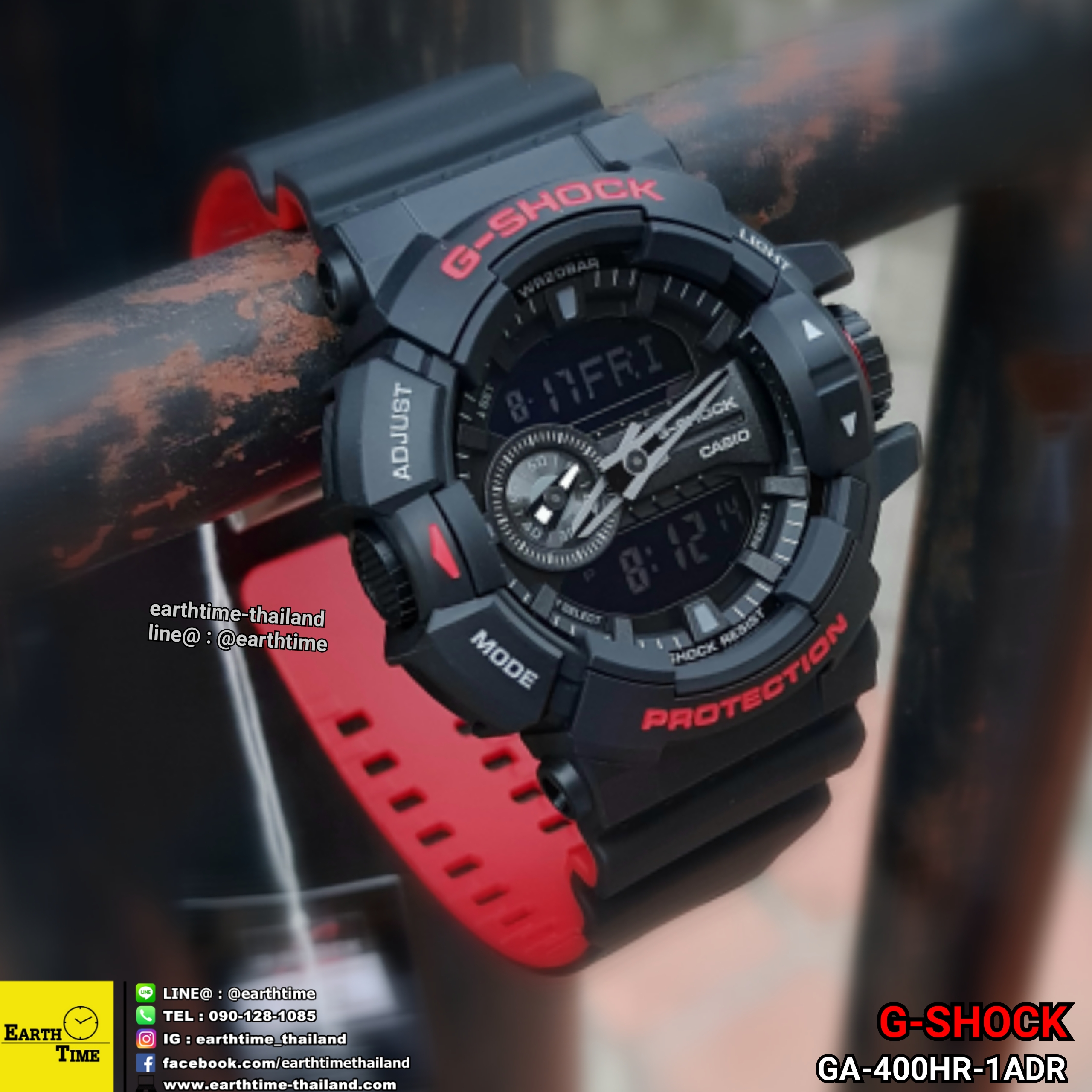 G-Shock ของใหม่แท้100% รับประกัน 1 ปี GA-400HR-1ADR