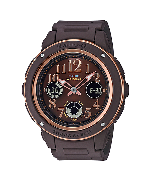 Baby-G Navy & Brown Series ของใหม่แท้100% รับประกัน 1 ปี BGA-150PG-5B2