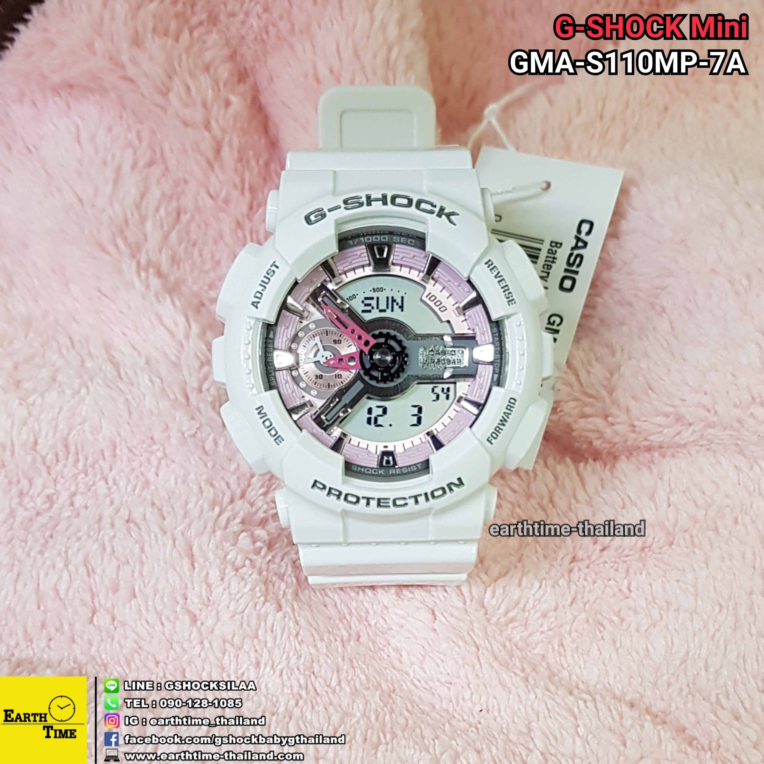 G-ShockMini ของใหม่แท้100% รับประกัน 1 ปี GMA-S110MP-7ADR