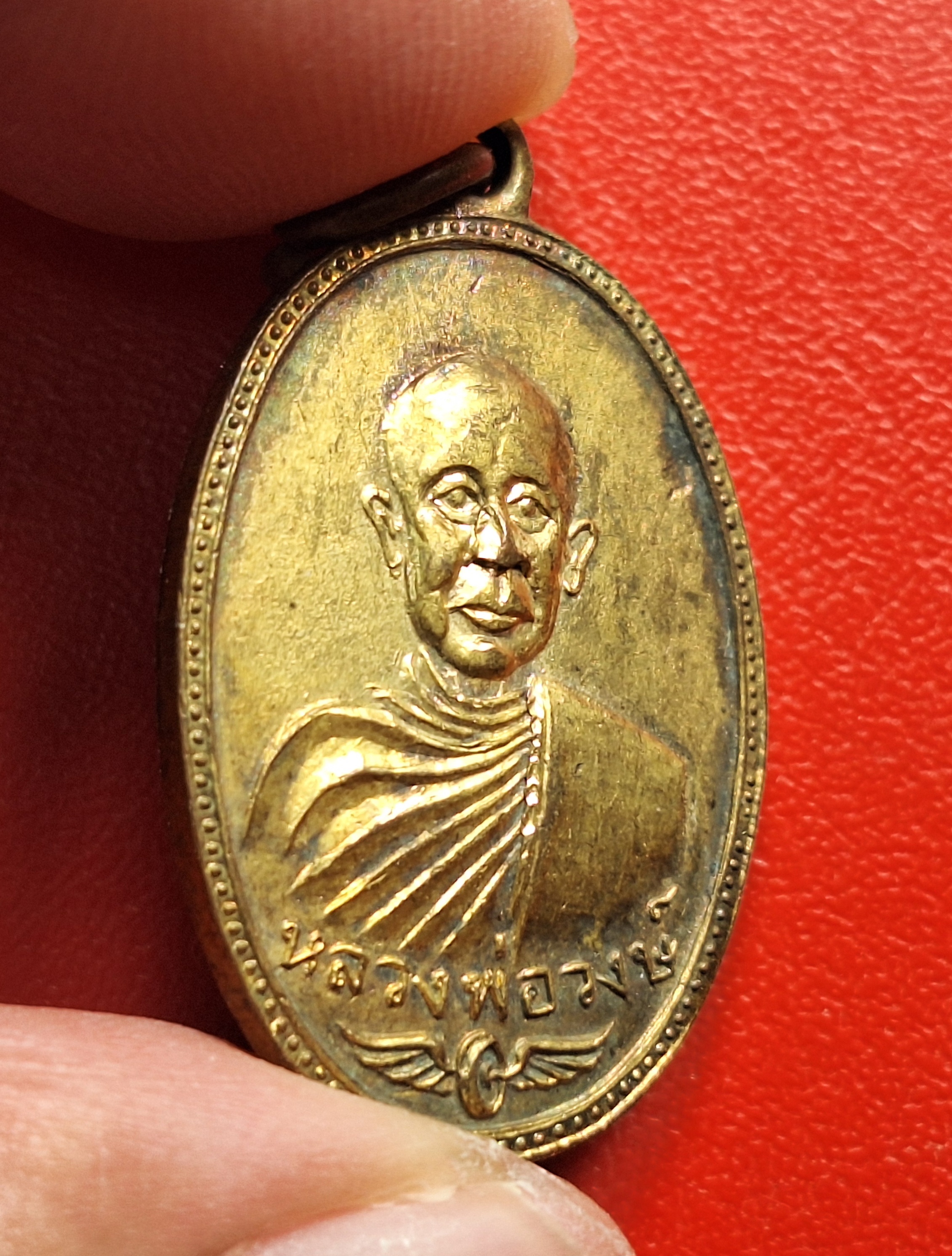 หลวงพ่อวงษ์ วัดทุ่งพิชัย ปี๒๕๑๖ เนื้อกะไหล่ทอง(องค์ที่1)