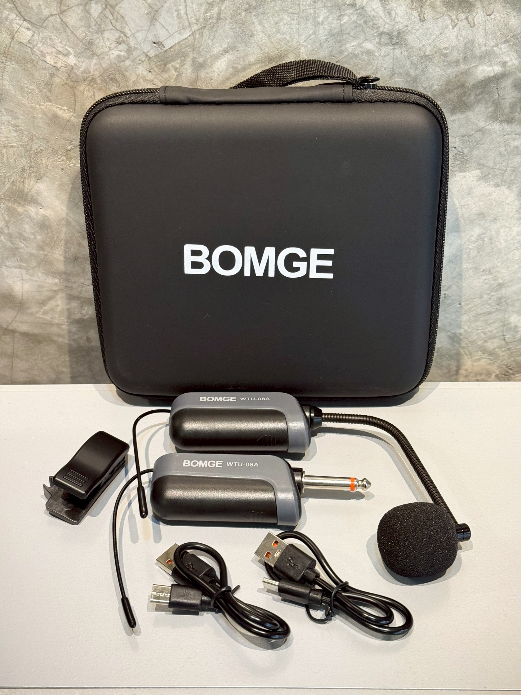 ไวเลสแซ็กโซโฟน ไวเลสเครื่องเป่า BOMGE / WL 2.4G ใช้ได้ยาวนาน 6-8 ชั่วโมง สินค้ามีให้เลือก 2 รุ่น