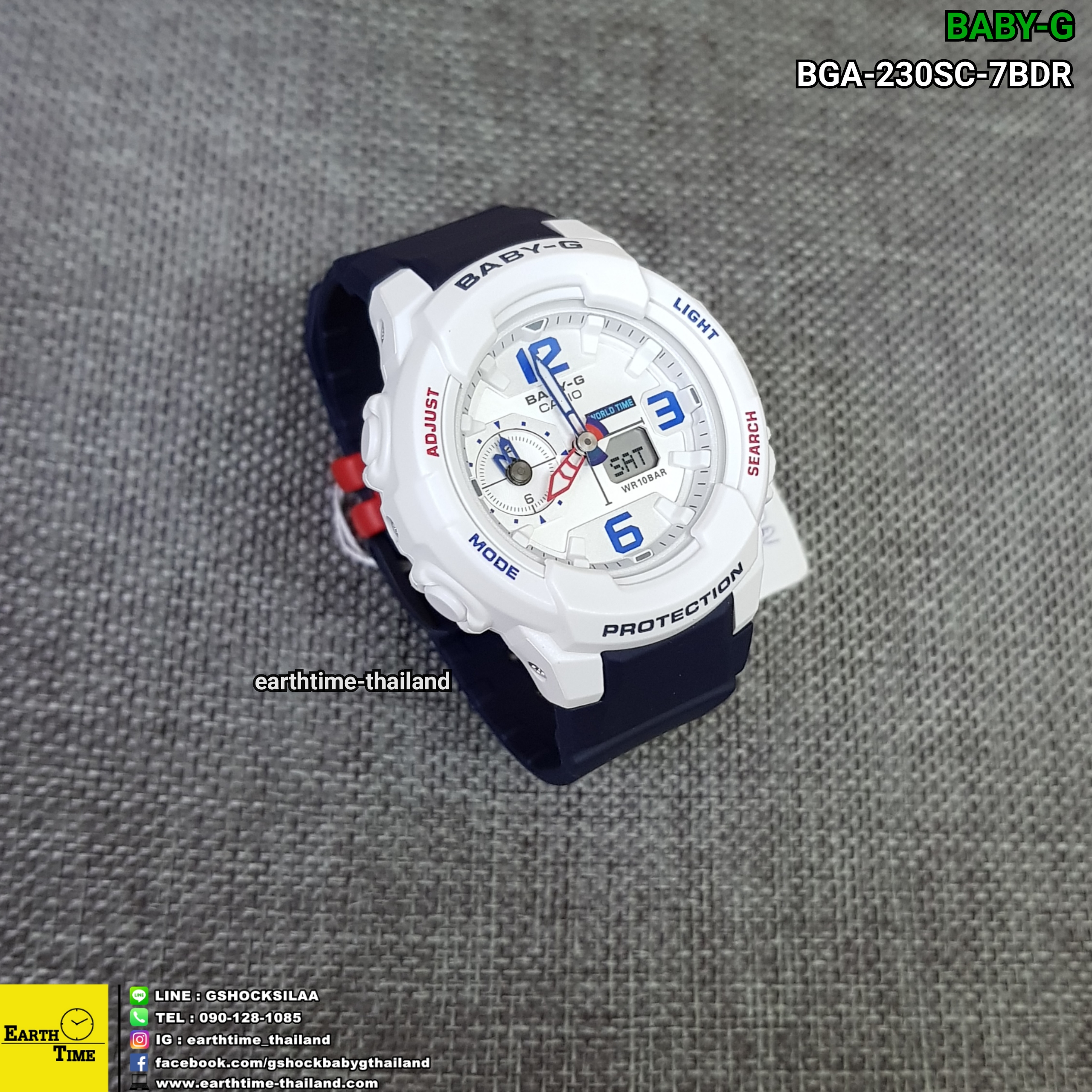 Baby-G ของใหม่แท้100% รับประกัน 1 ปี BGA-230SC-7BDR