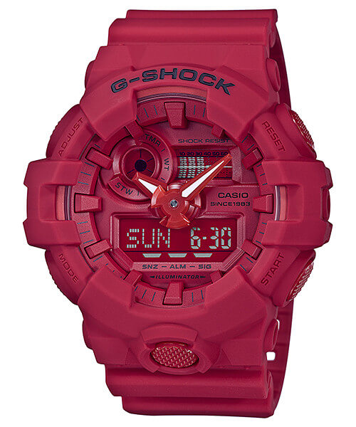 G-Shock 35th Anniversary Red Out ของใหม่แท้100% รับประกัน 1 ปี รุ่น GA-735C-4A