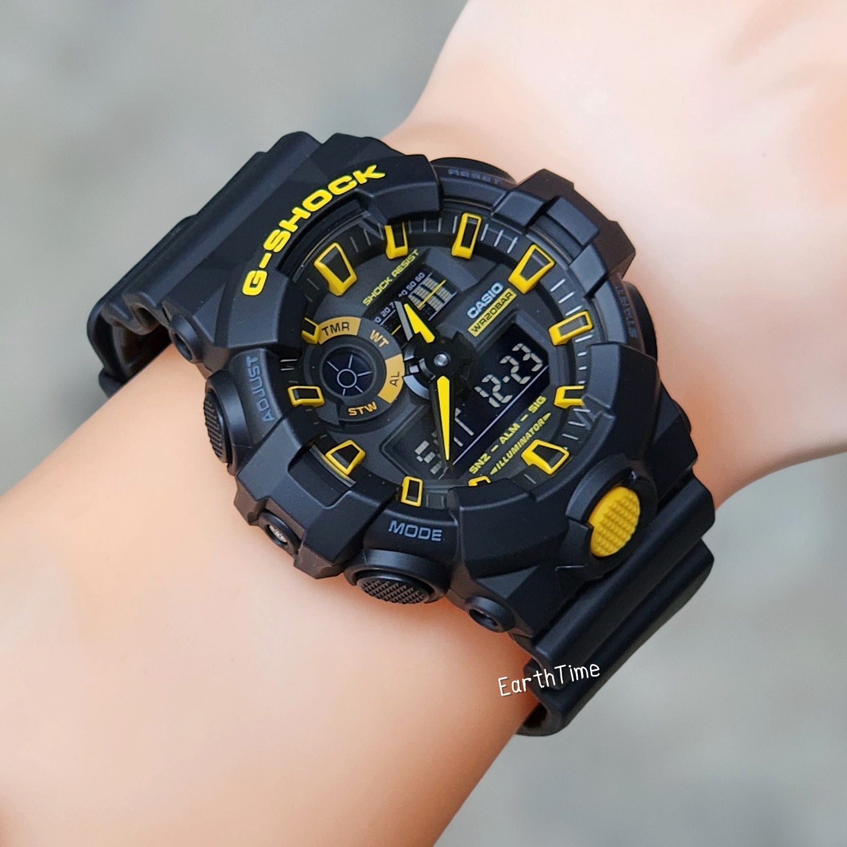 GA-700CY-1A l Caution Yellow Series l G-Shock