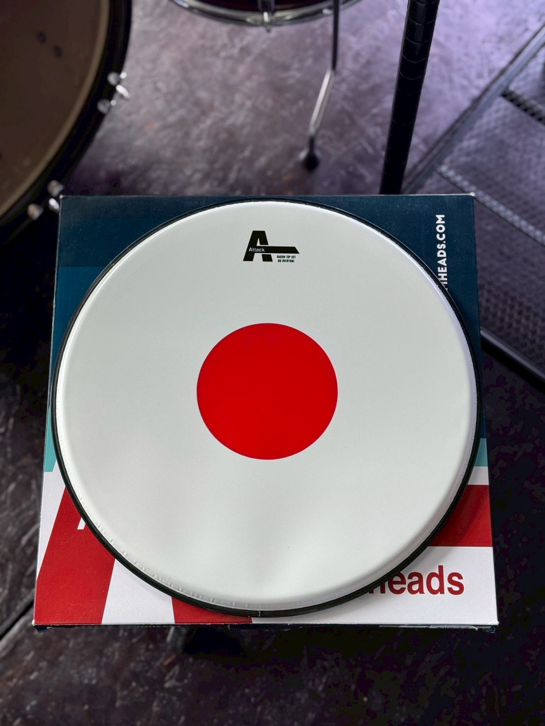 Designed in USA | หนังกลอง Attack BARON14 Top Dot Micro No Overtone ขนาด 14 นิ้ว หนังกลองสแนร์ ชั้นเดียว หนา 10 มิล วัสดุพิเศษ Dynaflex