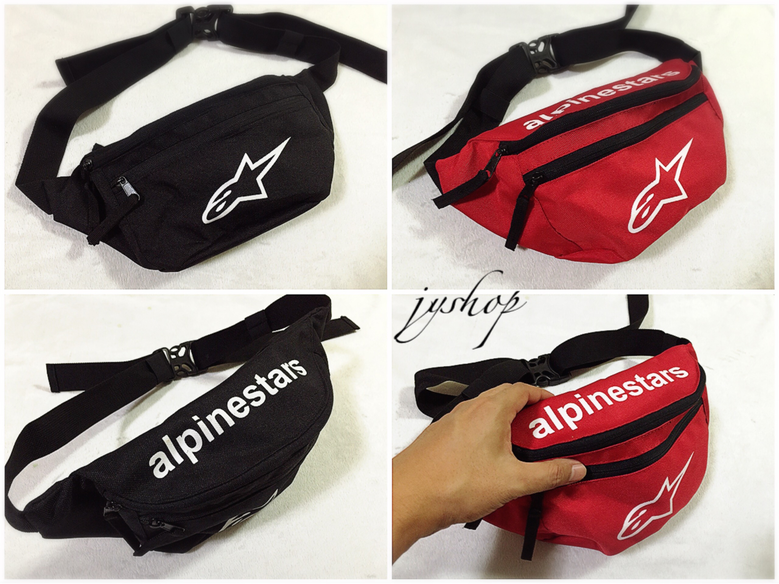 กระเป๋า alpinestars สีดำ