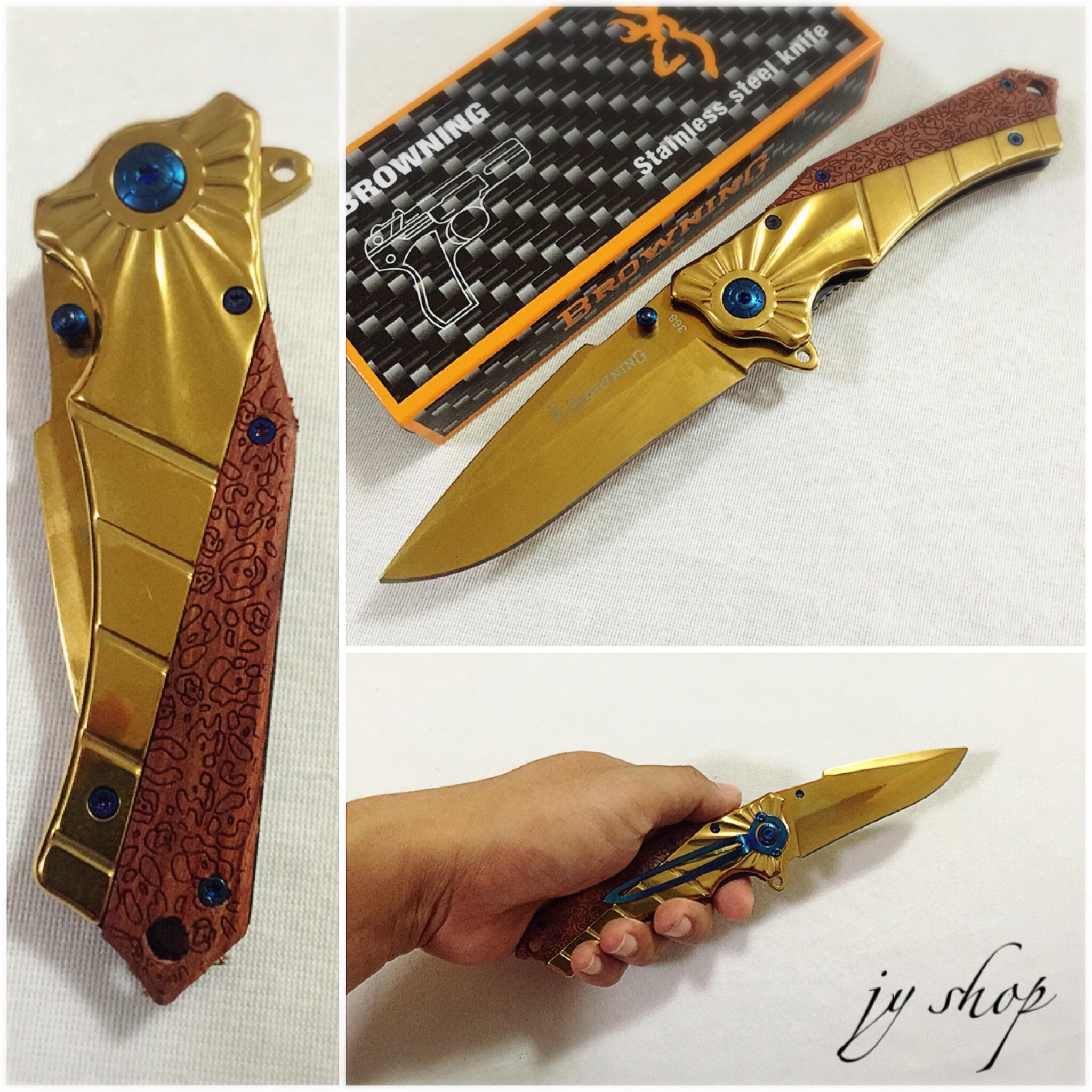 มีดพับ Browning 368