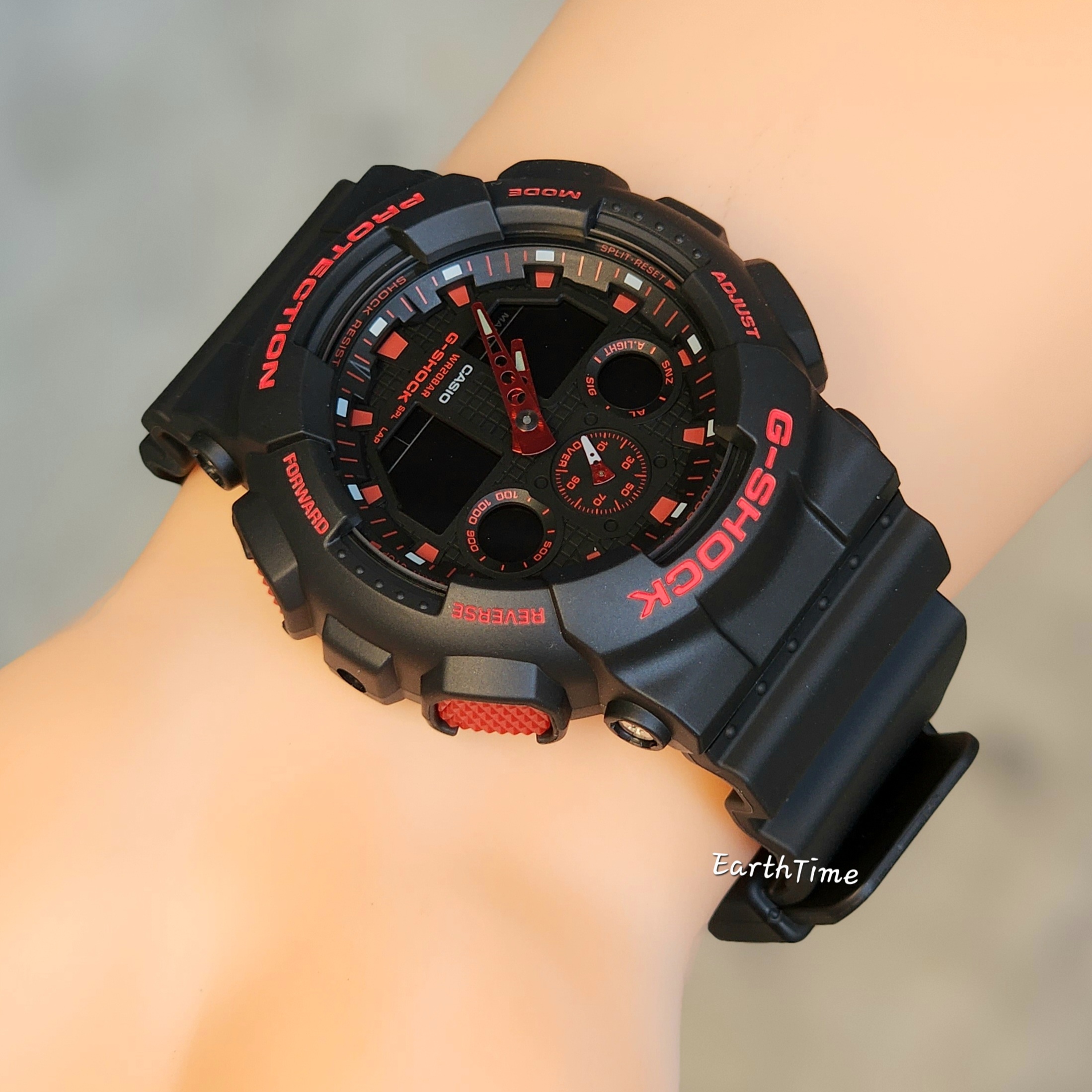 GA-100BNR-1A l Ignite Red Series l G-SHOCK