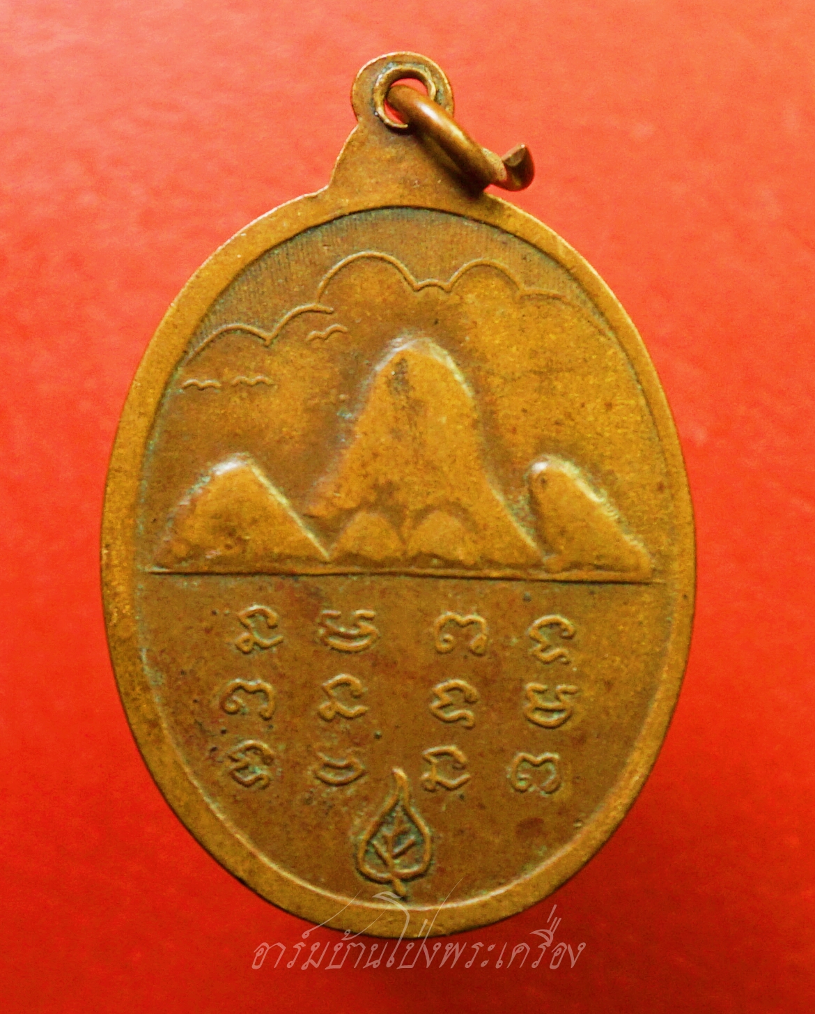 เจ้าอธิการเดช เตชวโร วัดถ้ำเต่า หลัง3หุบเขา เนื้อทองแดงผิวไฟ(องค์ที่1)