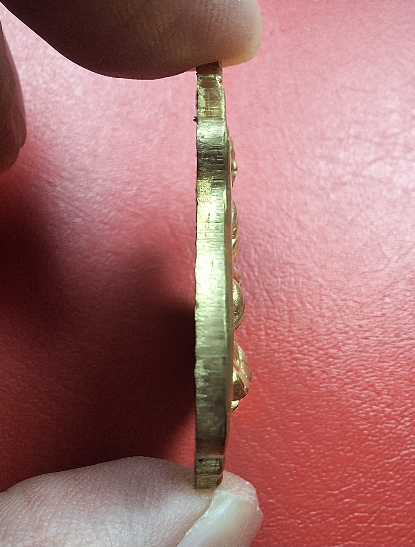 หลวงพ่อสาคร วัดหนองกรับ เหรียญโภคทรัพย์ ขี่เต่า แจกกรรมการ โค๊ตเลข๓๓๓ ปี๒๕๕๒ เนื้อฝาบาตร(องค์ที่1)