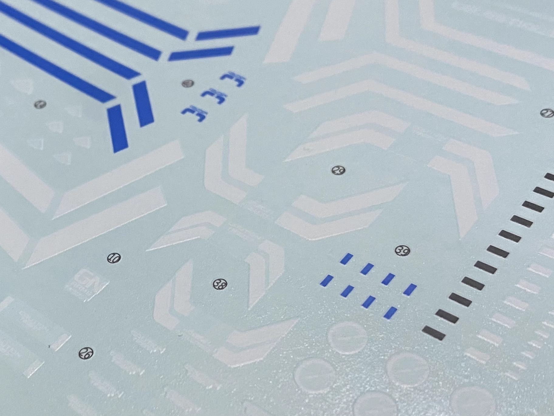 Decal 001 HG1/144 GN Arm ยี่ห่อ X-Y model