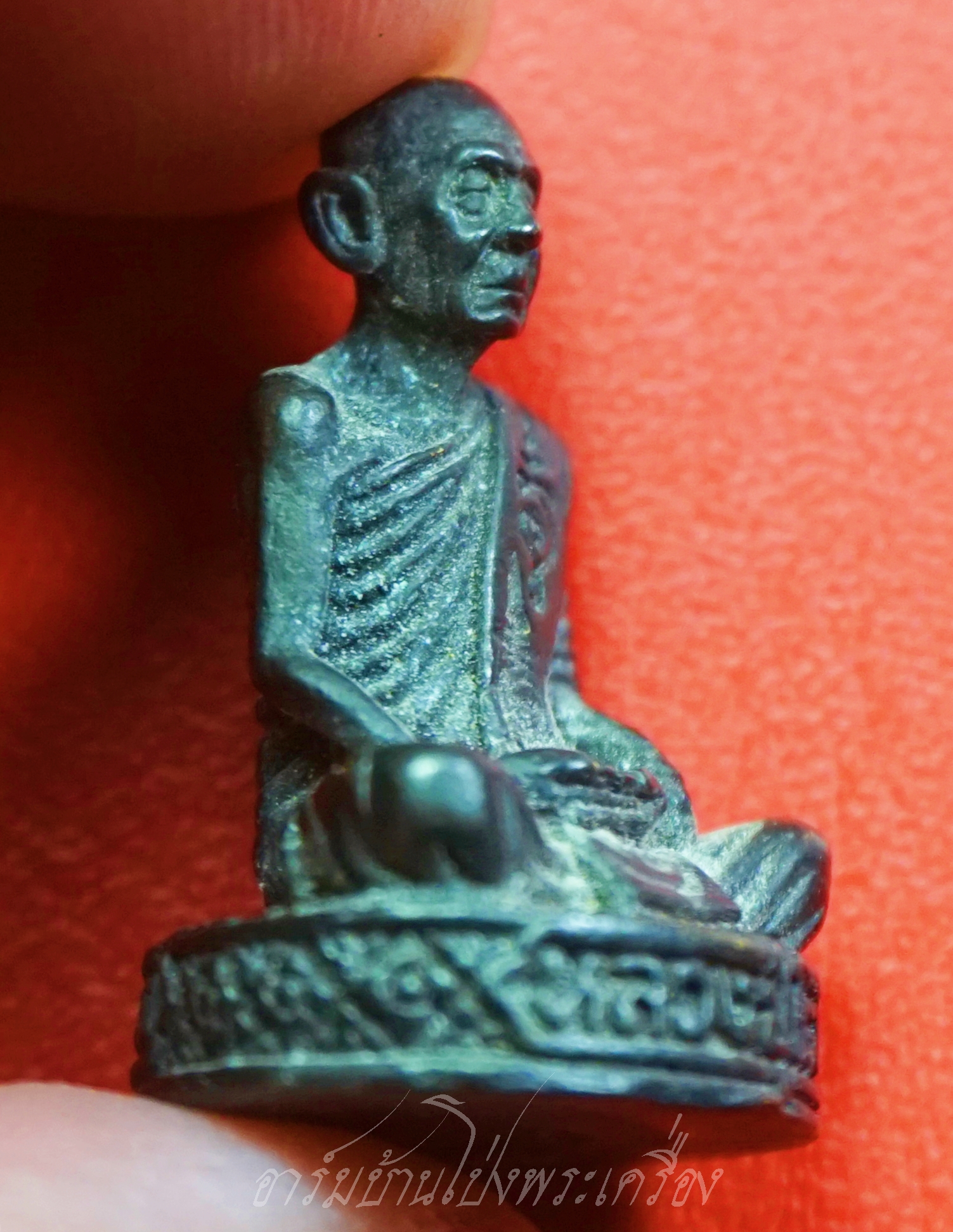 หลวงปู่โต๊ะ วัดประดู่ฉิมพลี ออกวัดถ้ำสิงห์โตทอง ปี๒๕๓๕ รุ่นนะโภคทรัพย์ ตอกโค๊ตด้านหน้า(องค์ที่3)