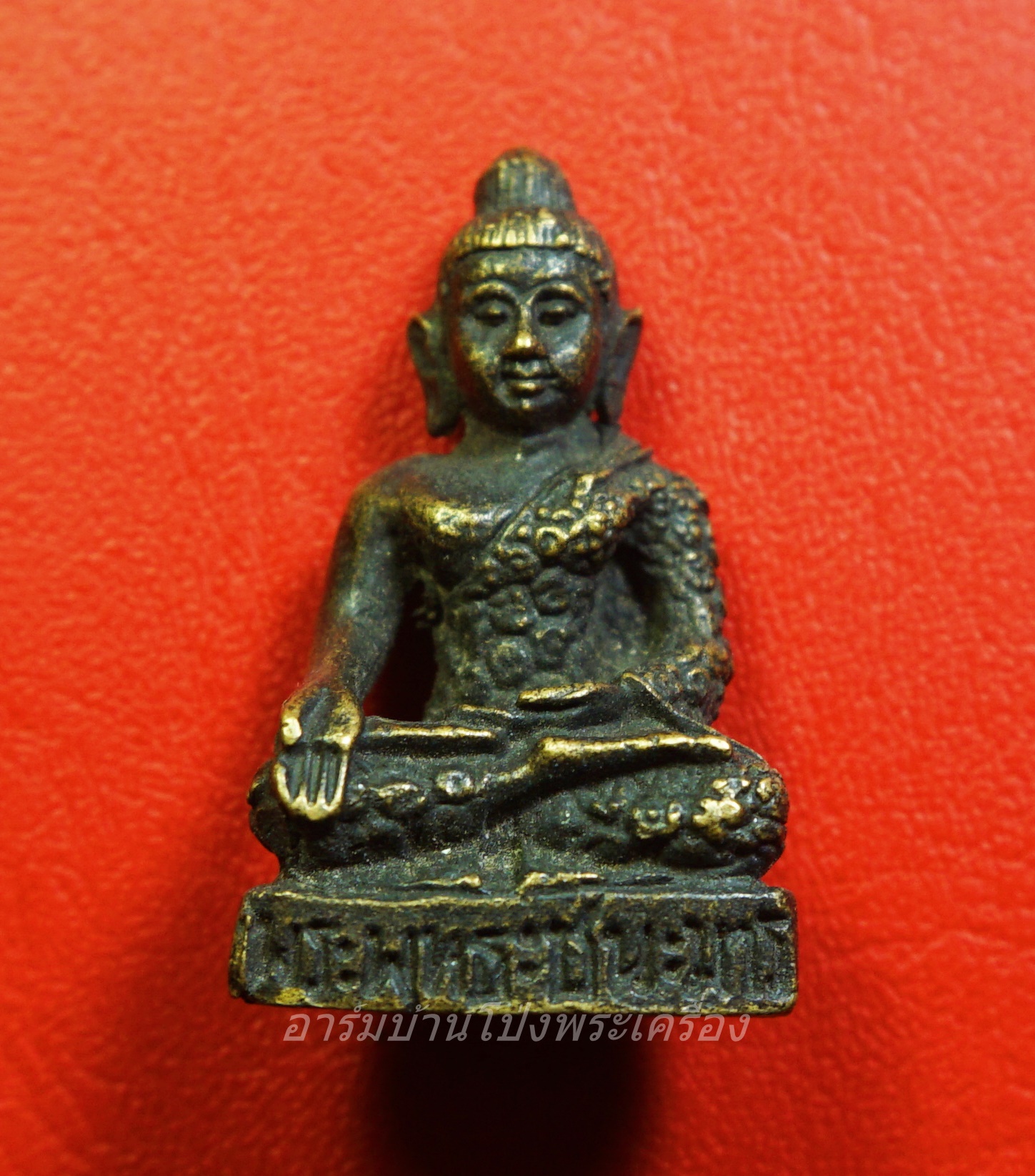 พระพุทธชนะมาร วัดร่มโพธิ์ฯ จ.อยุธยา เนื้อฝาบาตร(องค์ที่1)