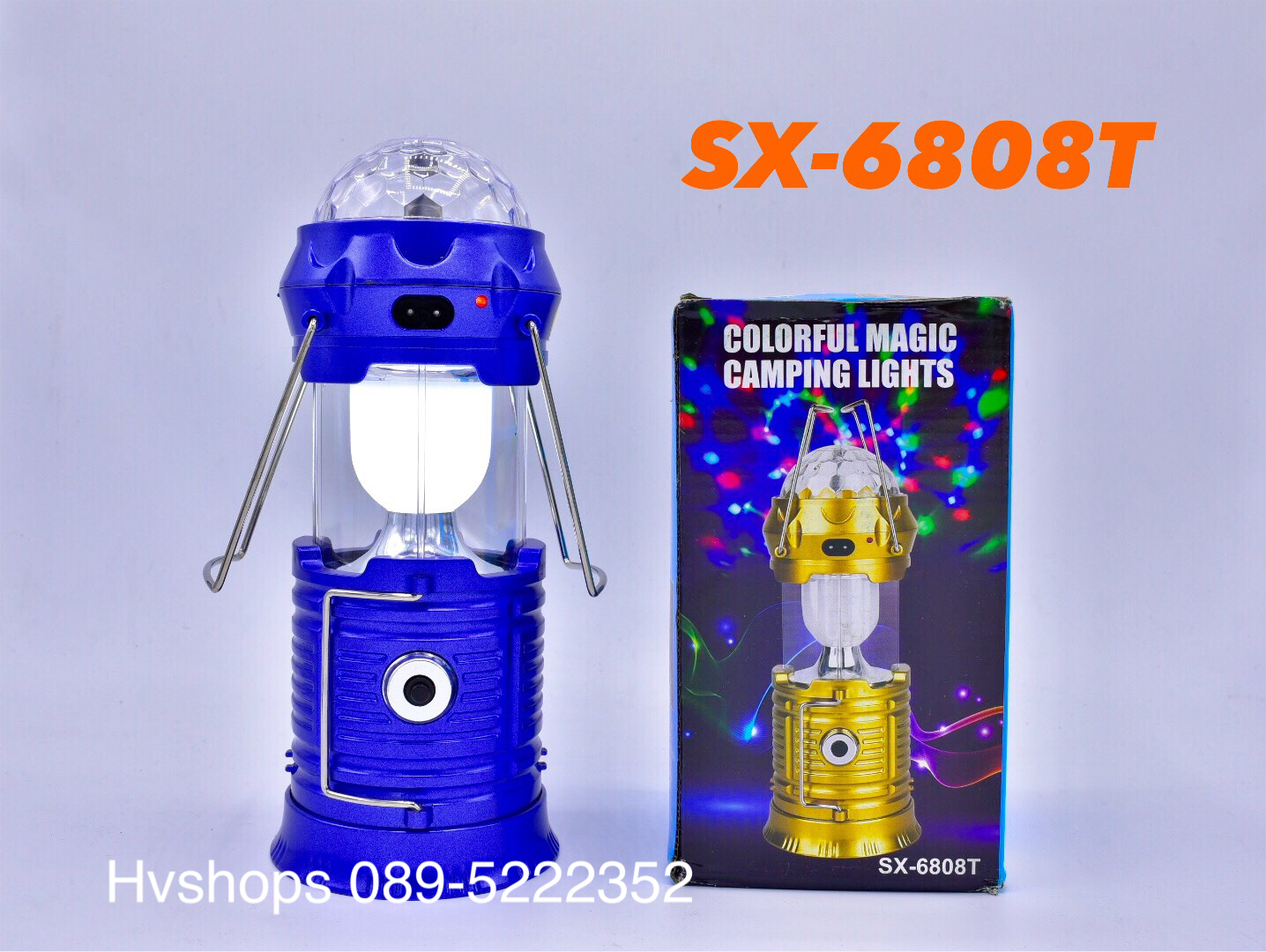 ตะเกียง LED รุ่น SX-6808T