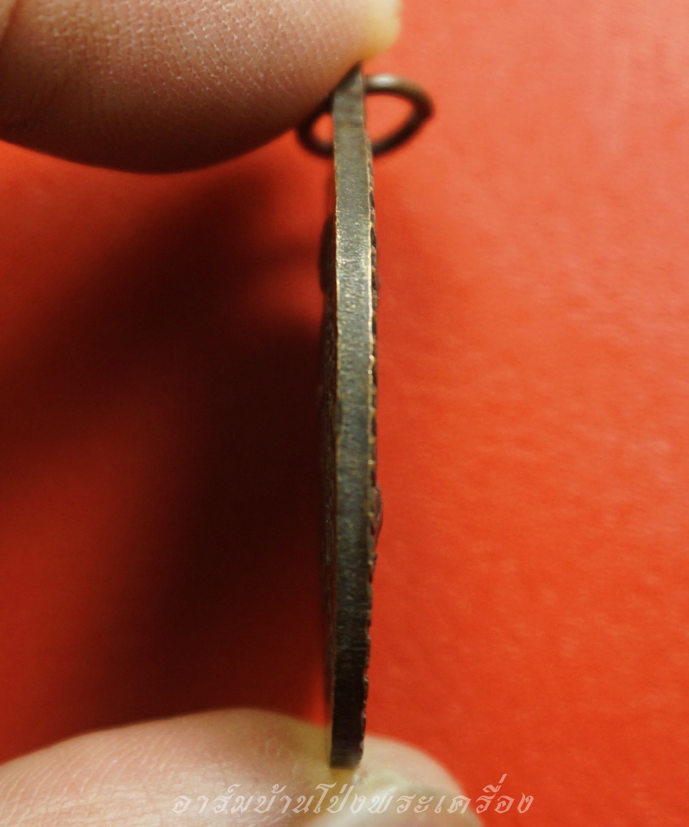 หลวงพ่อถมยา พรหมโชโตภิกขุ วัดถ้ำเขางู ด้านหลังสิงห์ขร รุ่นผูกพัทธสีมา(องค์ที่4)